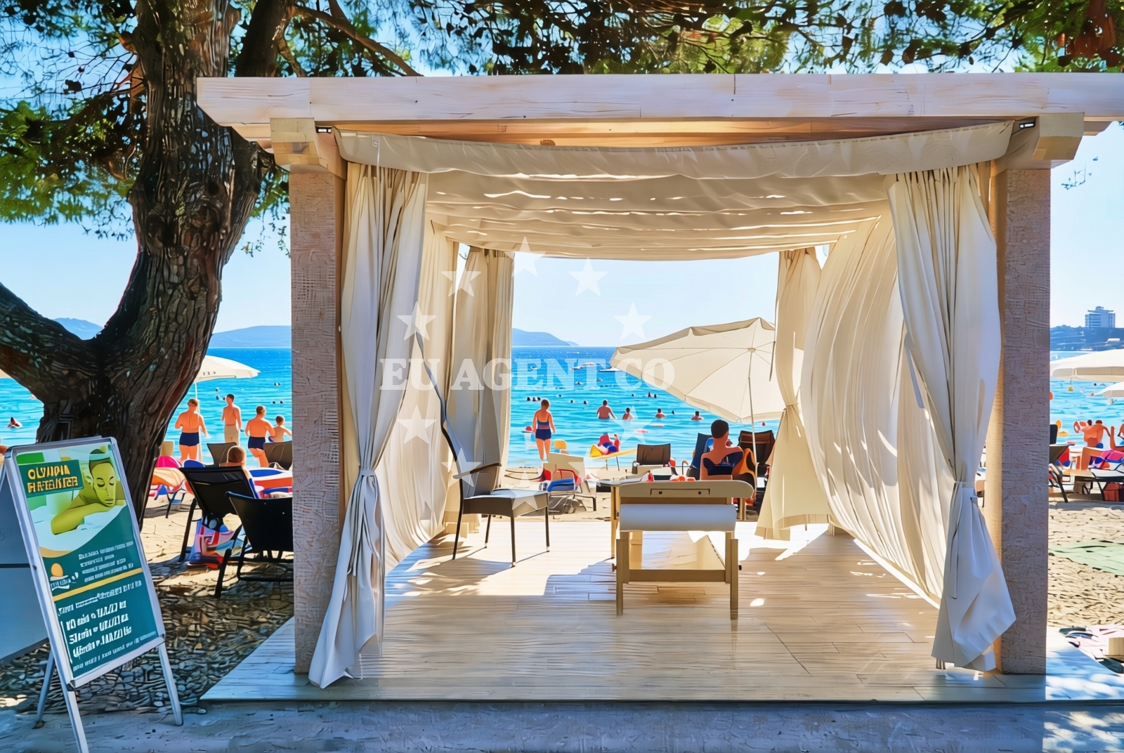 Additional view of Hangar beach in 11 Kraje ulica, Vodice