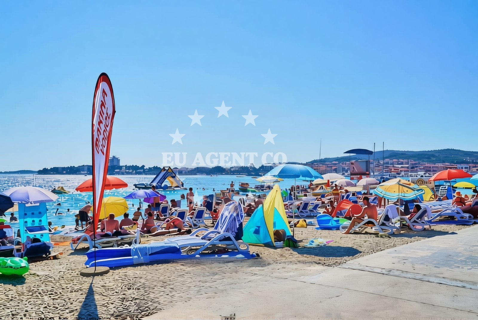 Additional view of Hangar beach in 11 Kraje ulica, Vodice