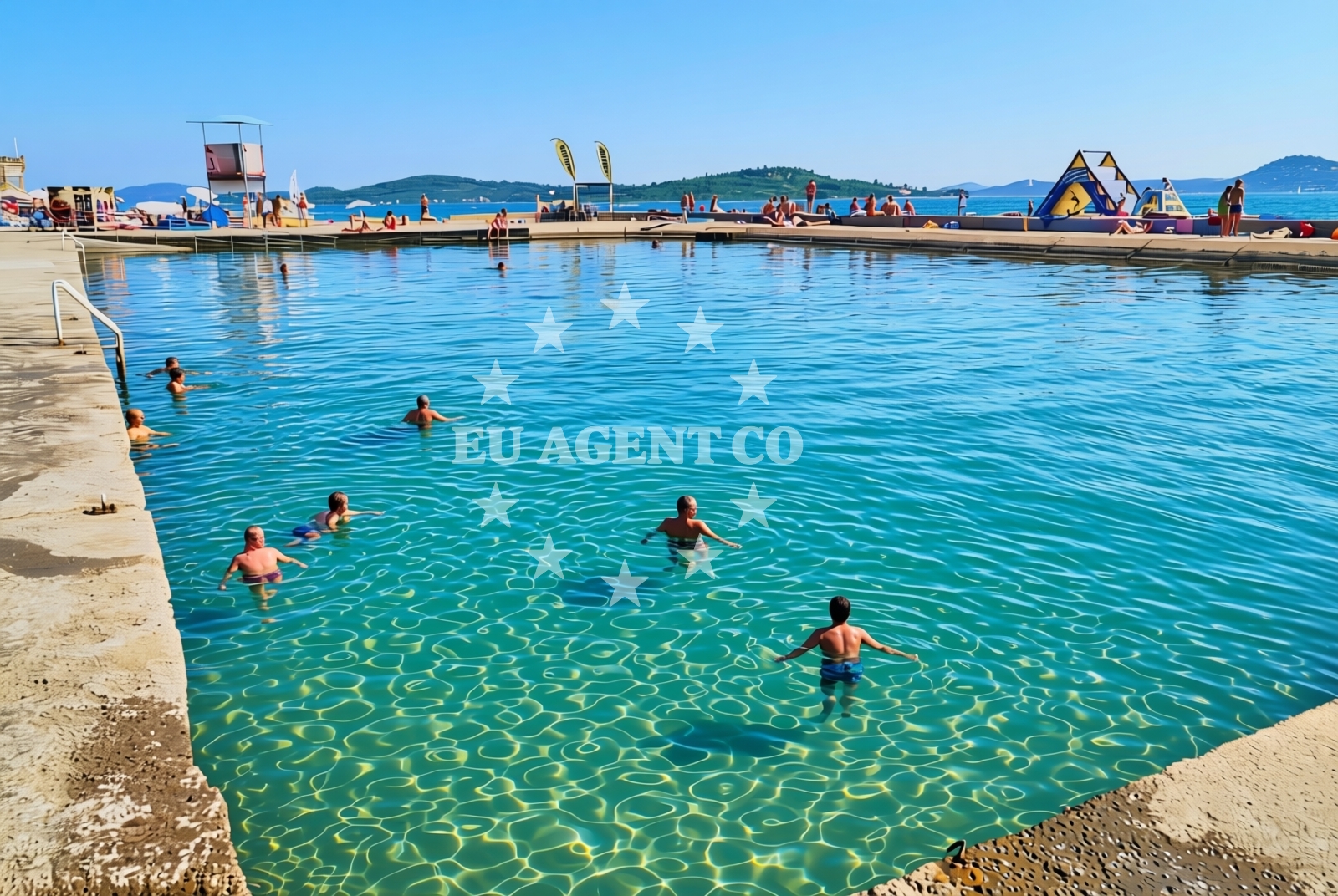 Additional view of Hangar beach in 11 Kraje ulica, Vodice
