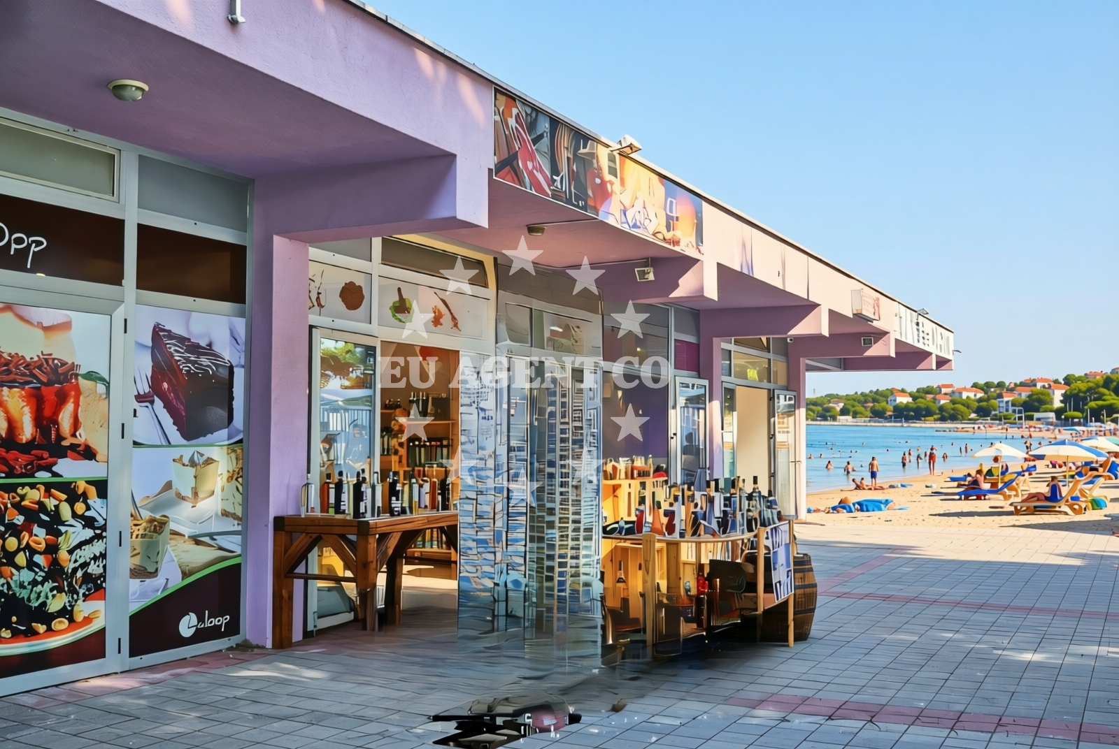 Additional view of Hangar beach in 11 Kraje ulica, Vodice