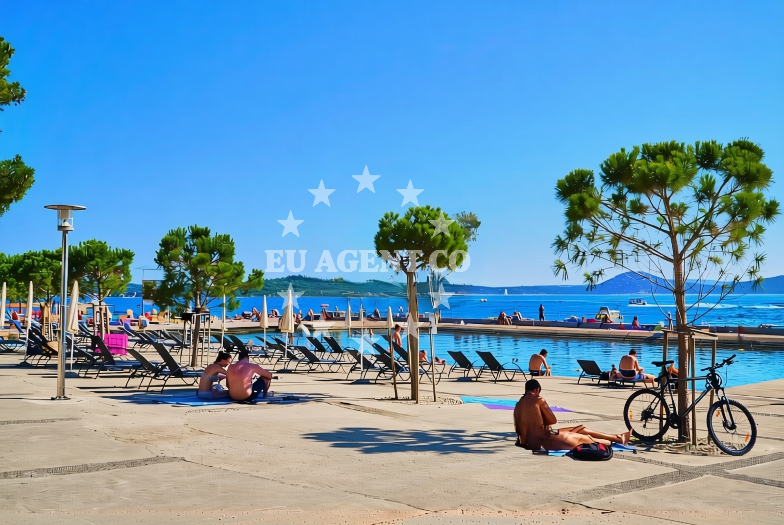 Additional view of Hangar beach in 11 Kraje ulica, Vodice