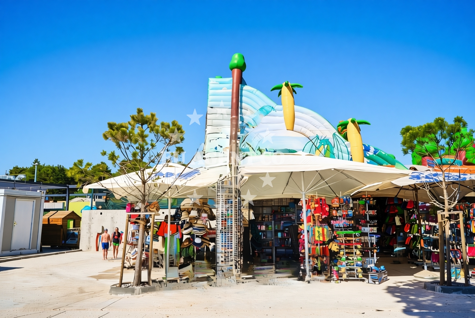 Additional view of Hangar beach in 11 Kraje ulica, Vodice