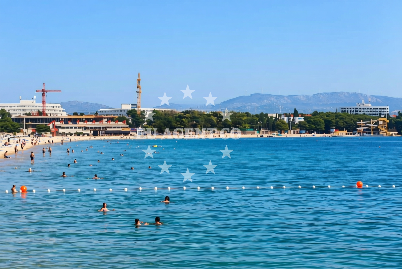 Additional view of Hangar beach in 11 Kraje ulica, Vodice