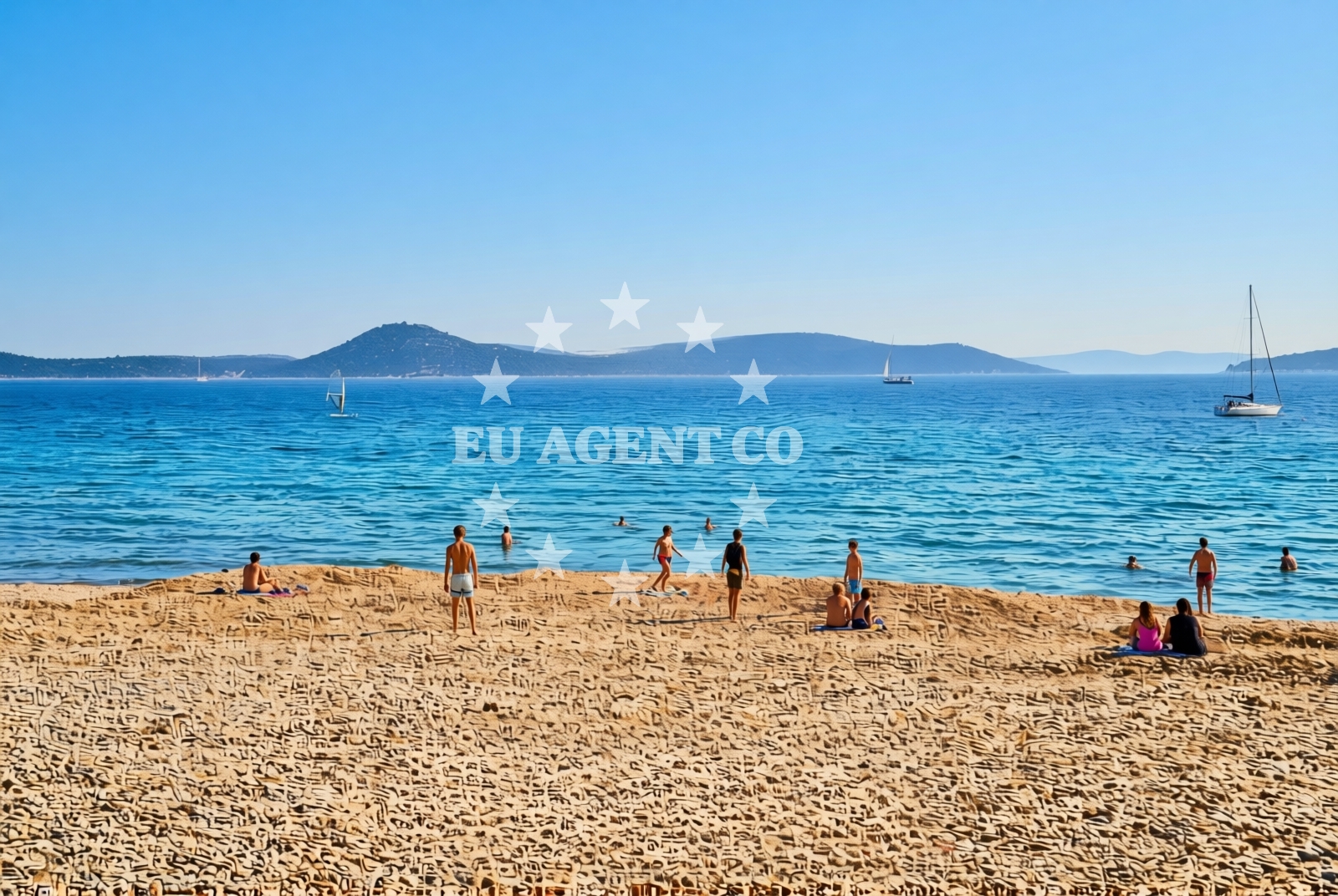 Additional view of Hangar beach in 11 Kraje ulica, Vodice