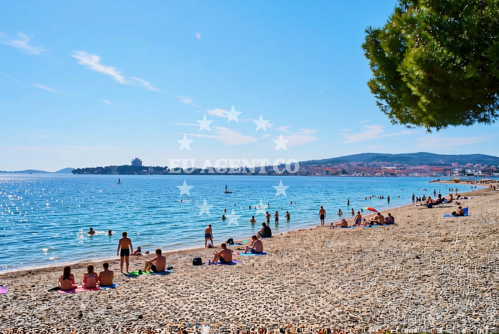 Additional view of Hangar beach in 11 Kraje ulica, Vodice