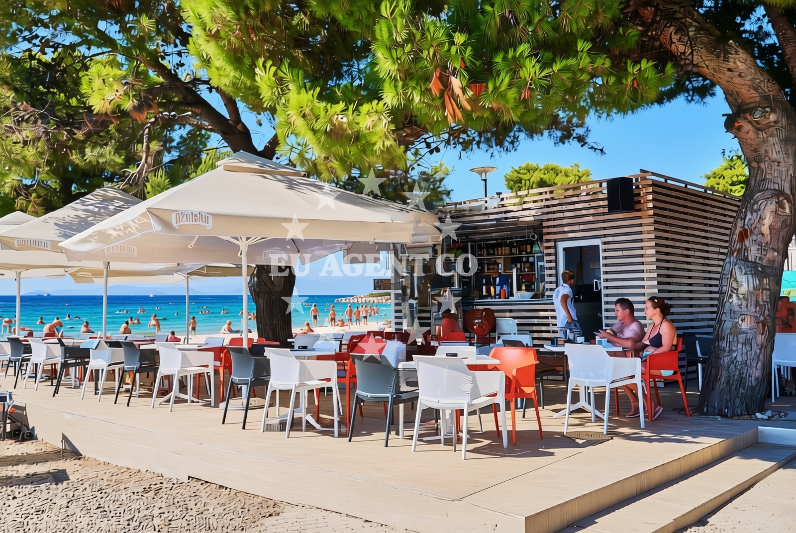 Additional view of Hangar beach in 11 Kraje ulica, Vodice