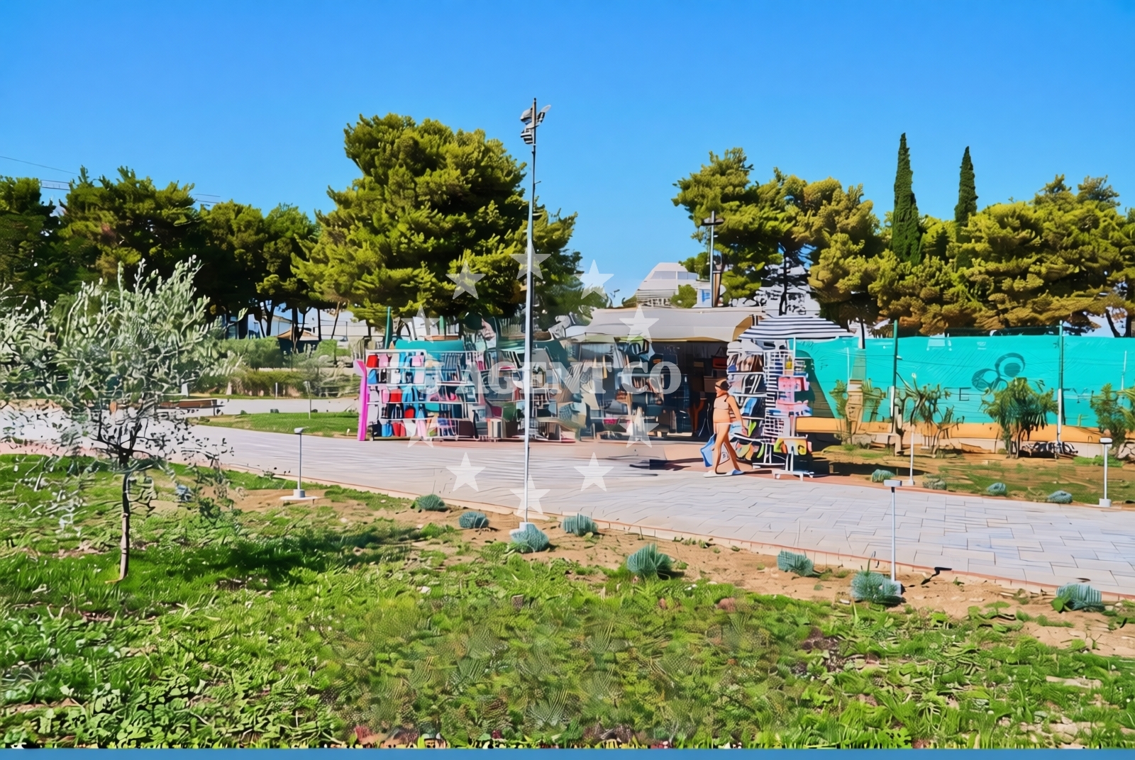 Additional view of Hangar beach in 11 Kraje ulica, Vodice