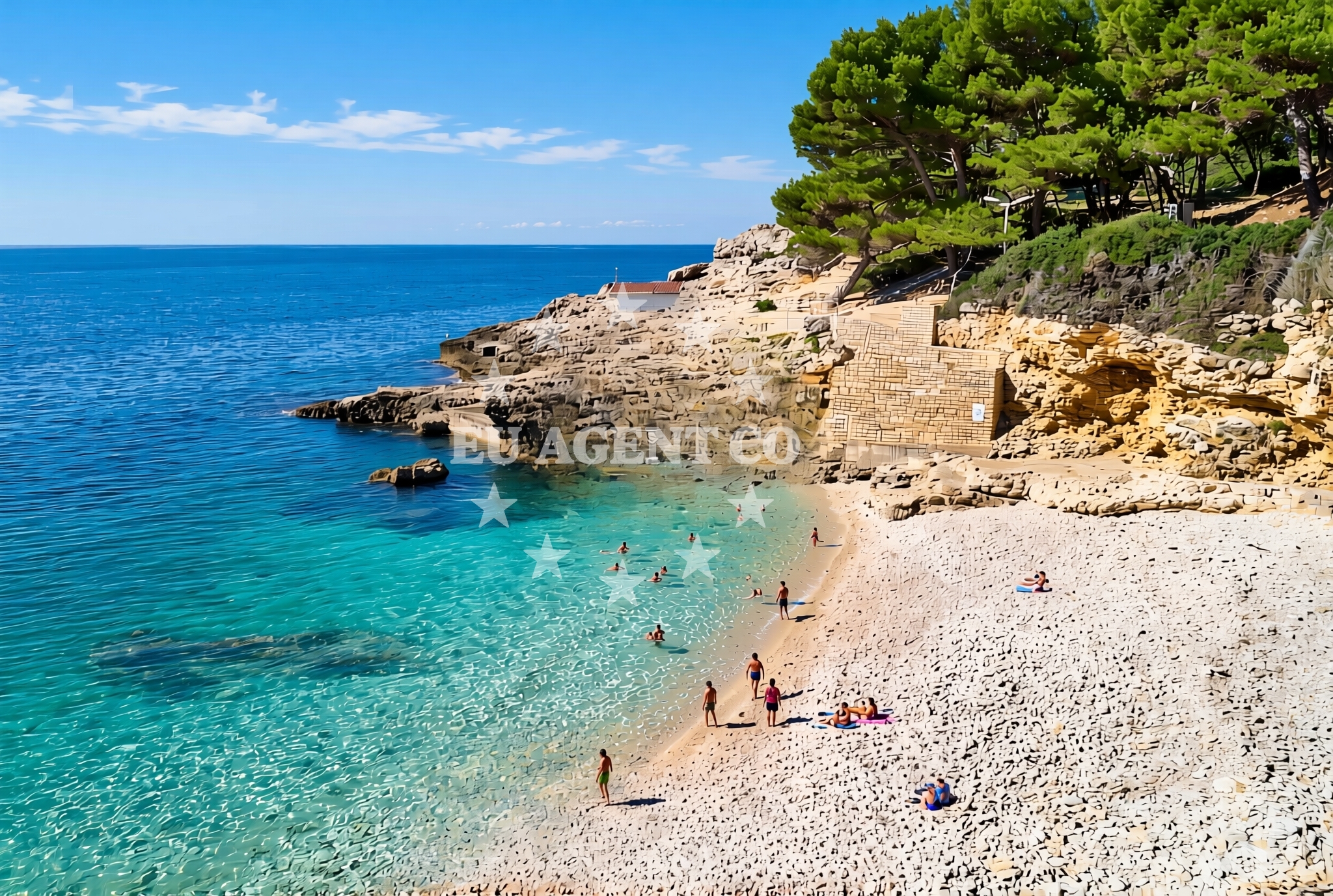 Additional view of Havajsko (Procipina), Pula Beach in Havajsko (Procipina)