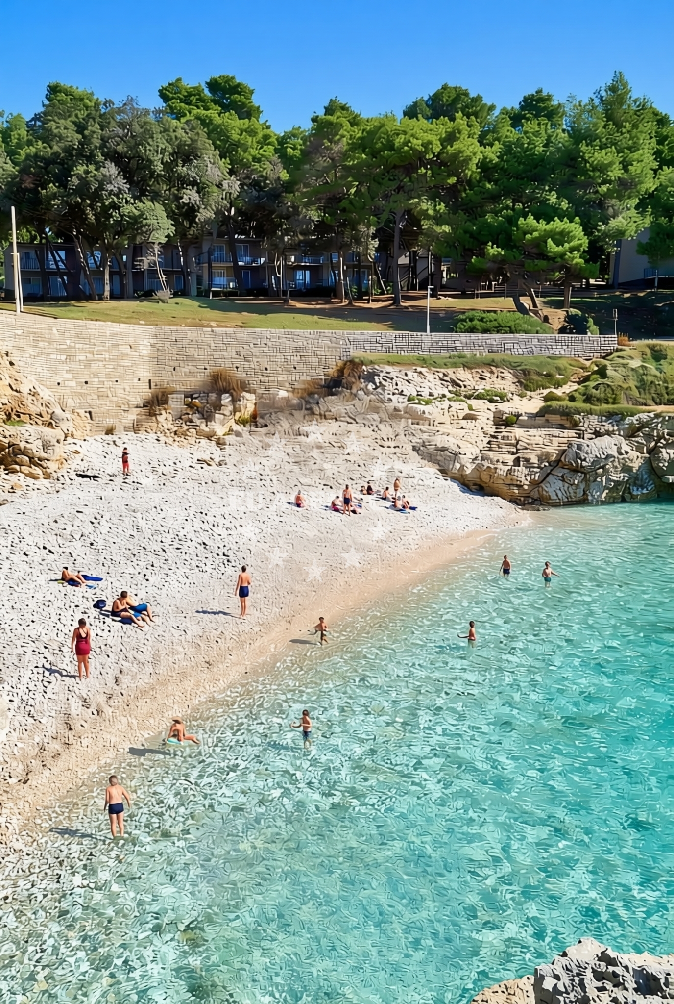 Additional view of Havajsko (Procipina), Pula Beach in Havajsko (Procipina)