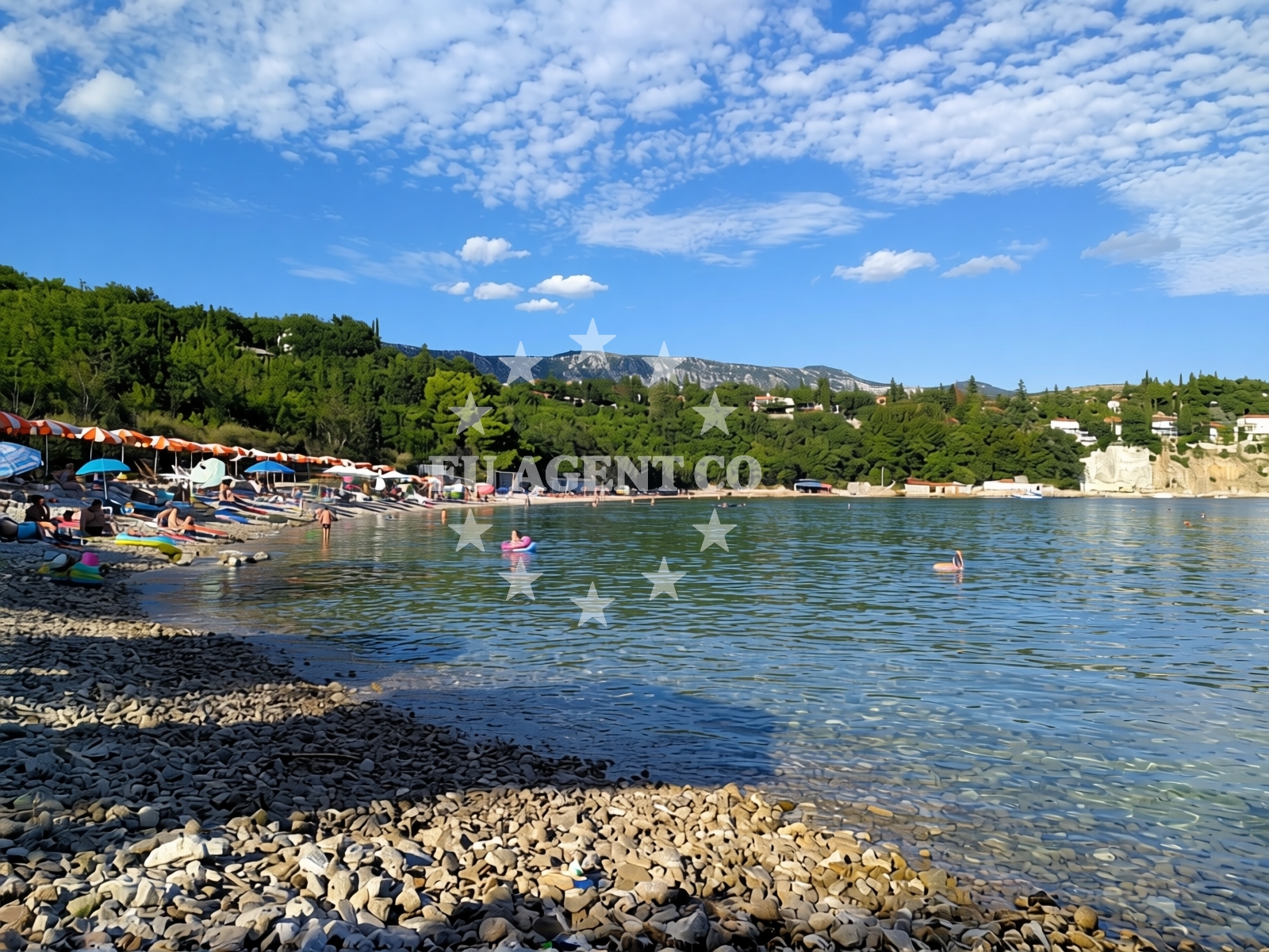 Additional view of Havisce beach in Zagrebačka 34, Jadranovo