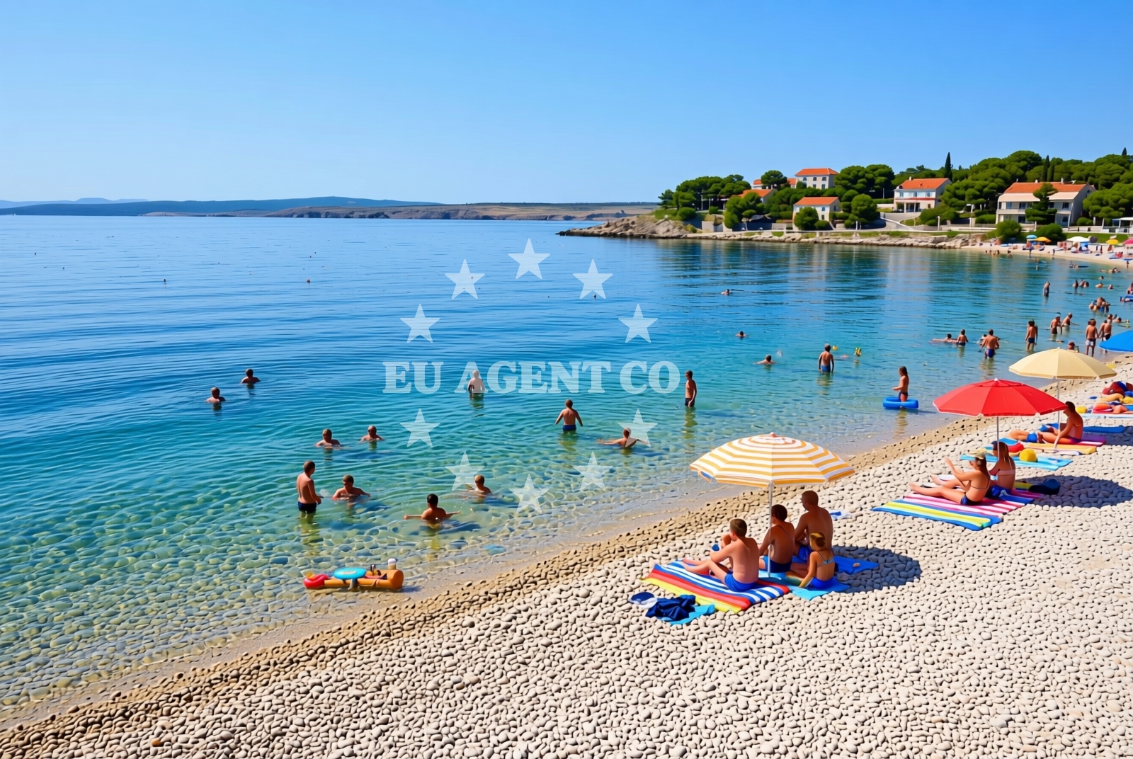 Additional view of Havisce beach in Zagrebačka 34, Jadranovo