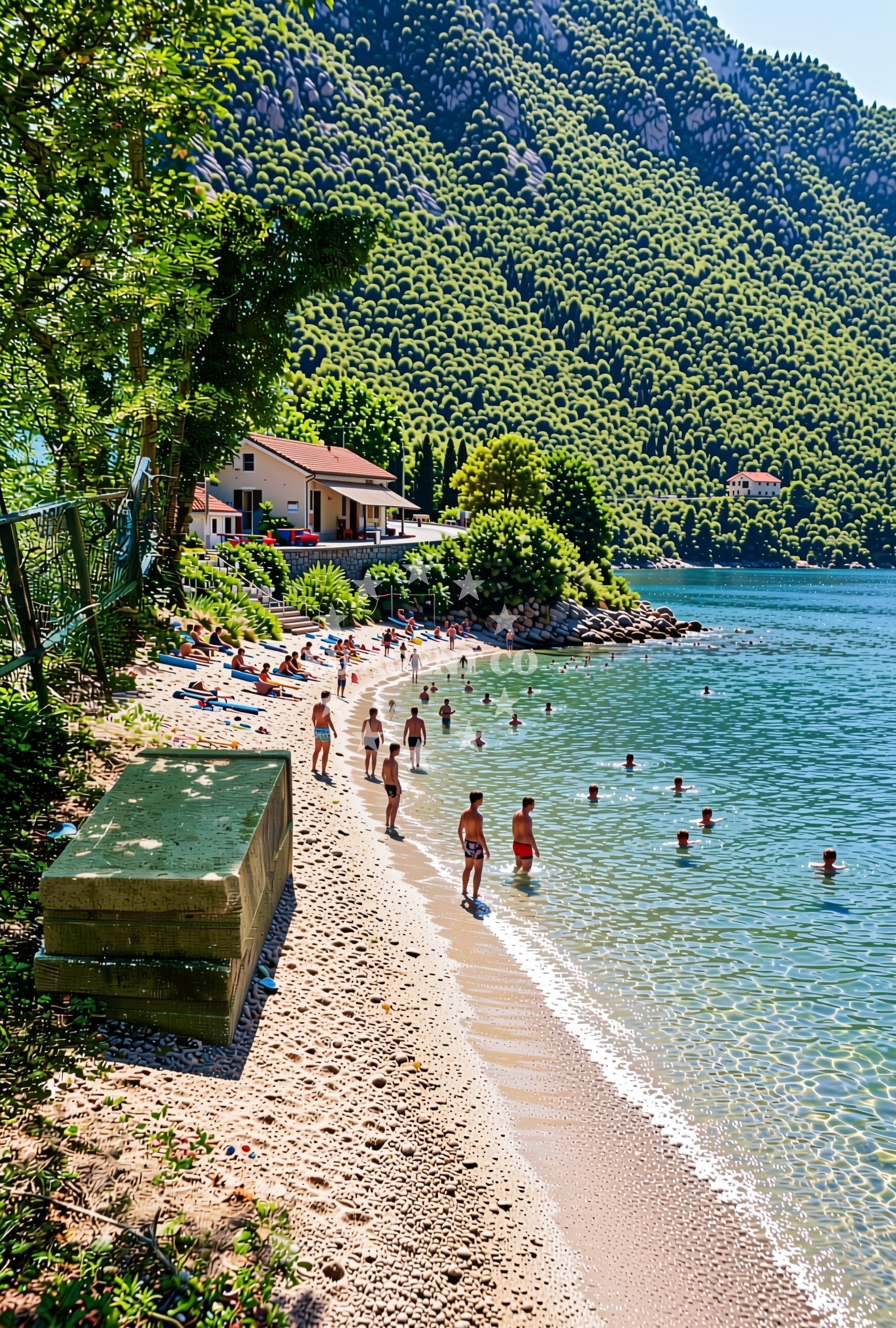 Additional view of Havisce beach in Zagrebačka 34, Jadranovo
