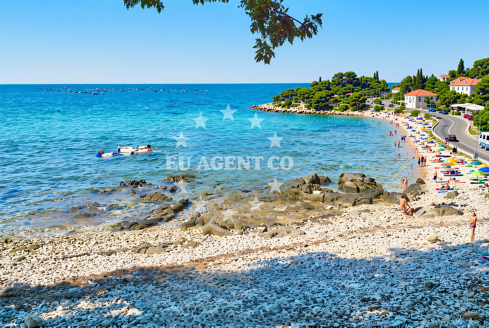 Additional view of Hawaii beach in 2 Pučki trg, Poreč