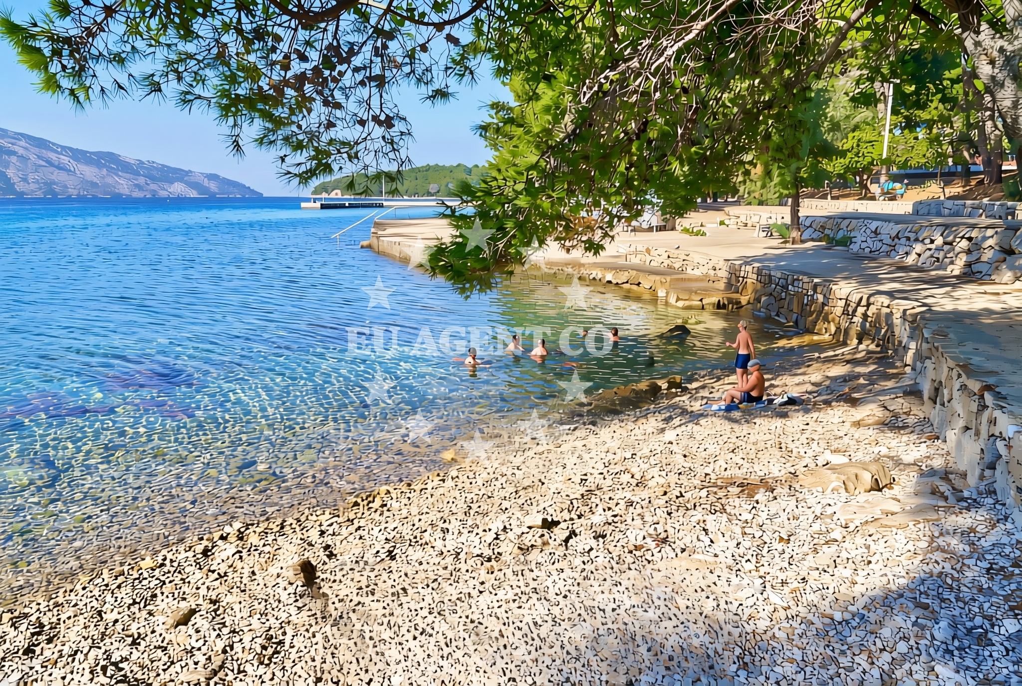 Overview of Helios, Stari Grad (Hvar) Beach in Helios
