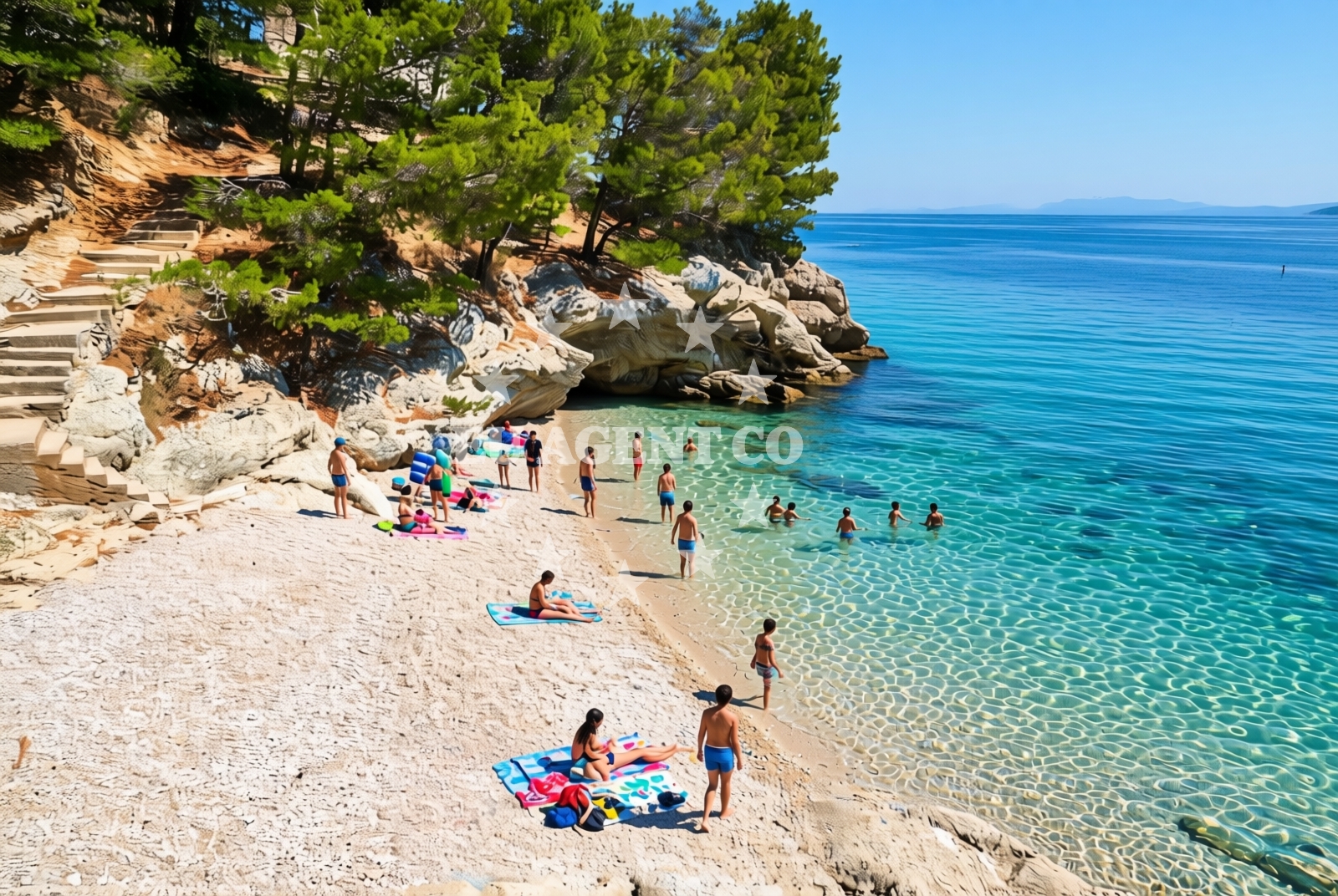 Additional view of Hidden beach in 14 Gornji Fistonici, Pisak