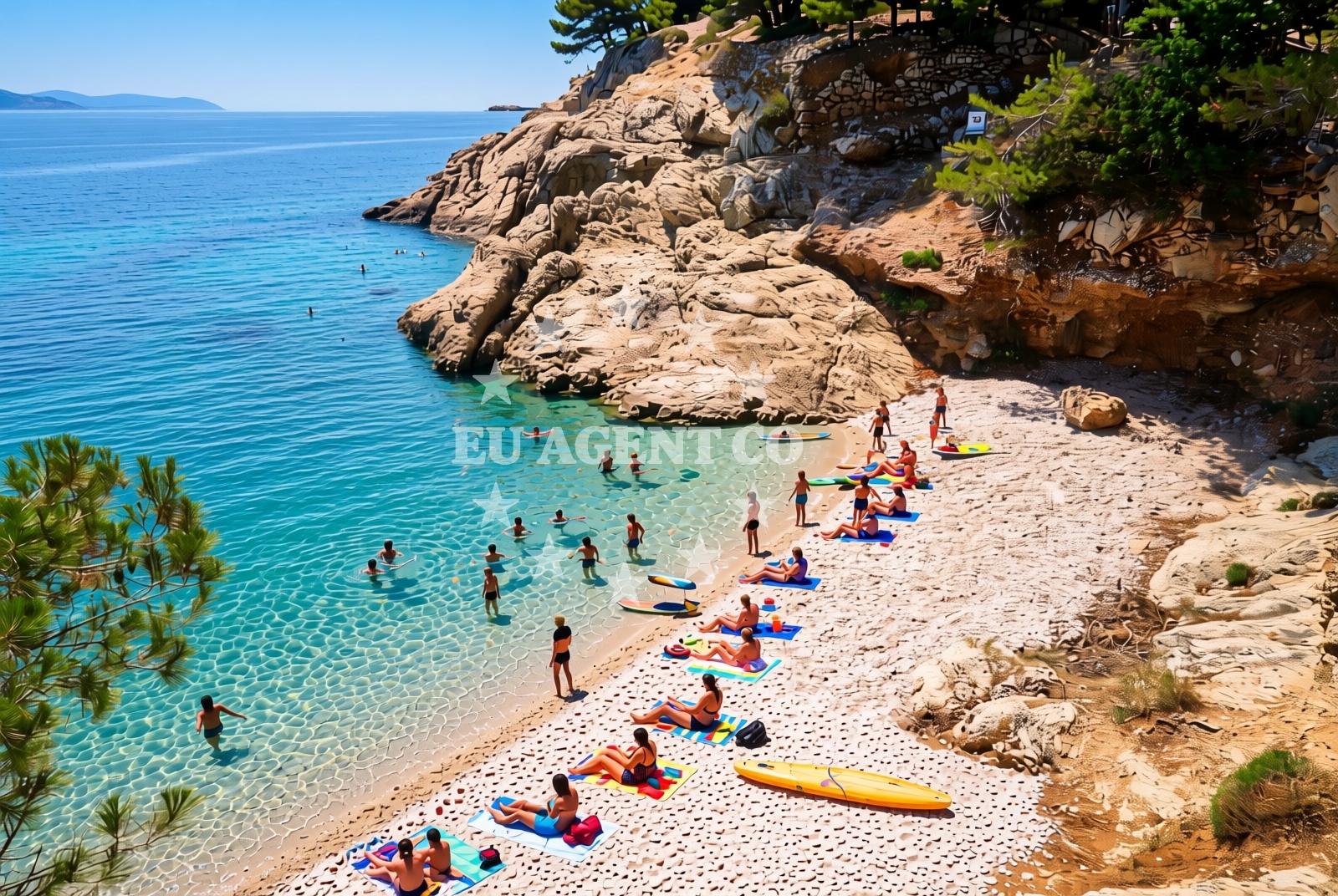 Additional view of Hidden beach in 14 Gornji Fistonici, Pisak