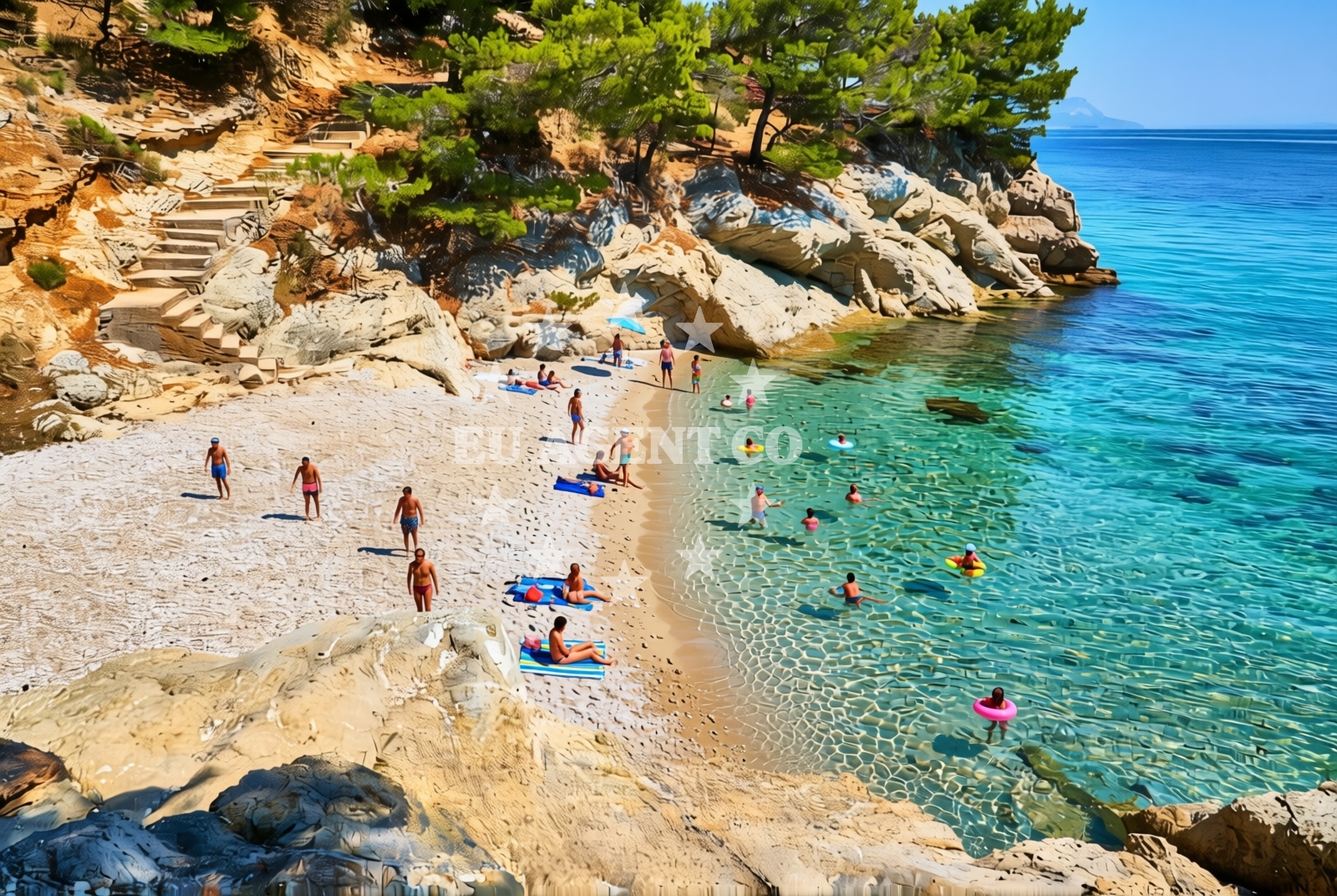 Additional view of Hidden beach in 14 Gornji Fistonici, Pisak