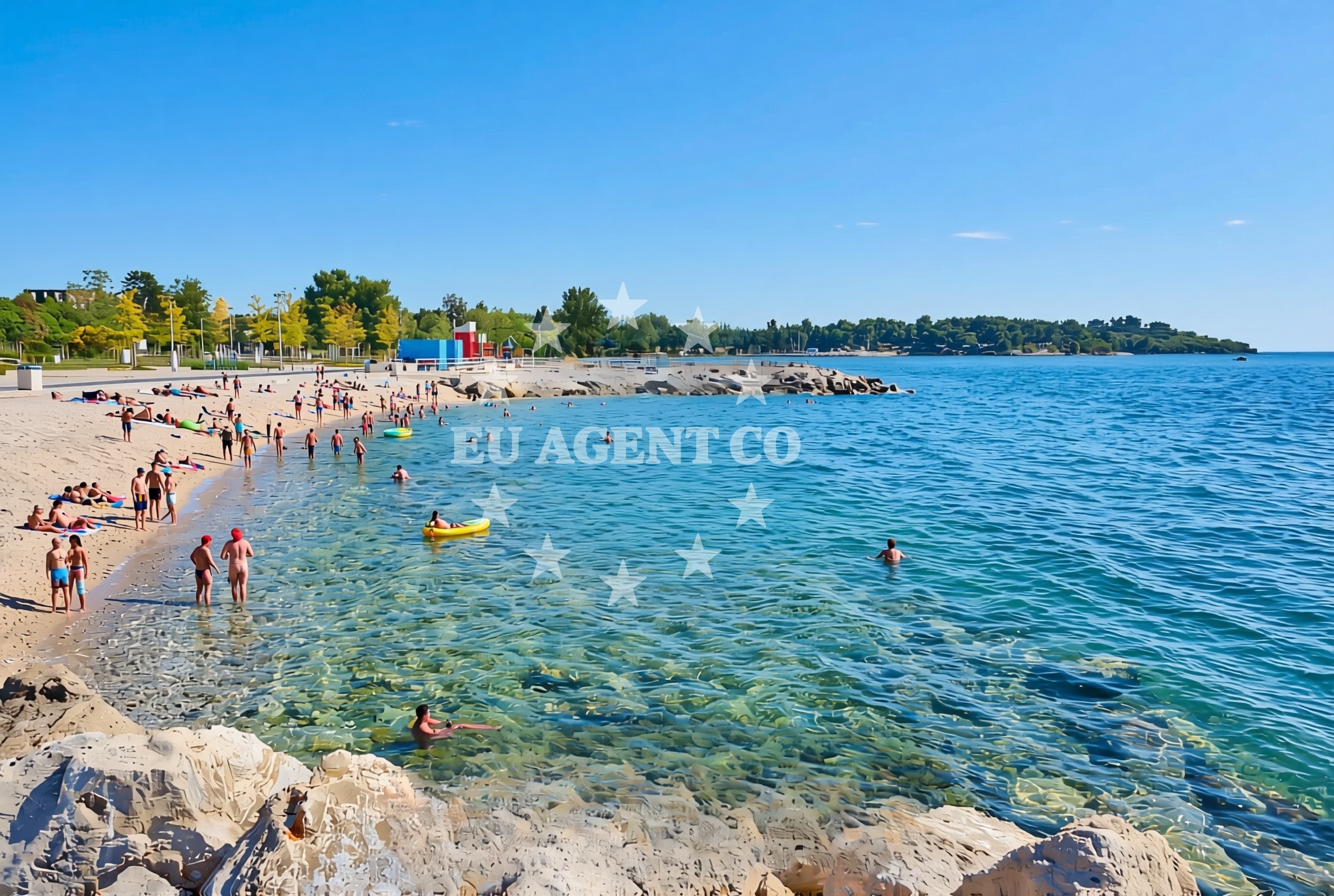 Additional view of Hidrobaza, Pula Beach in Hidrobaza
