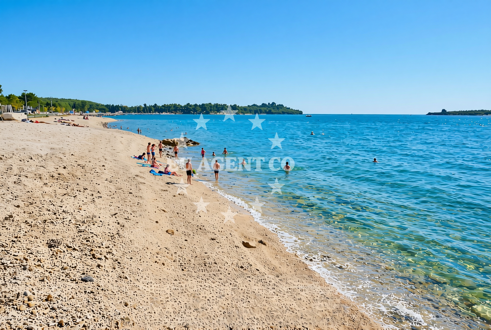 Additional view of Hidrobaza, Pula Beach in Hidrobaza
