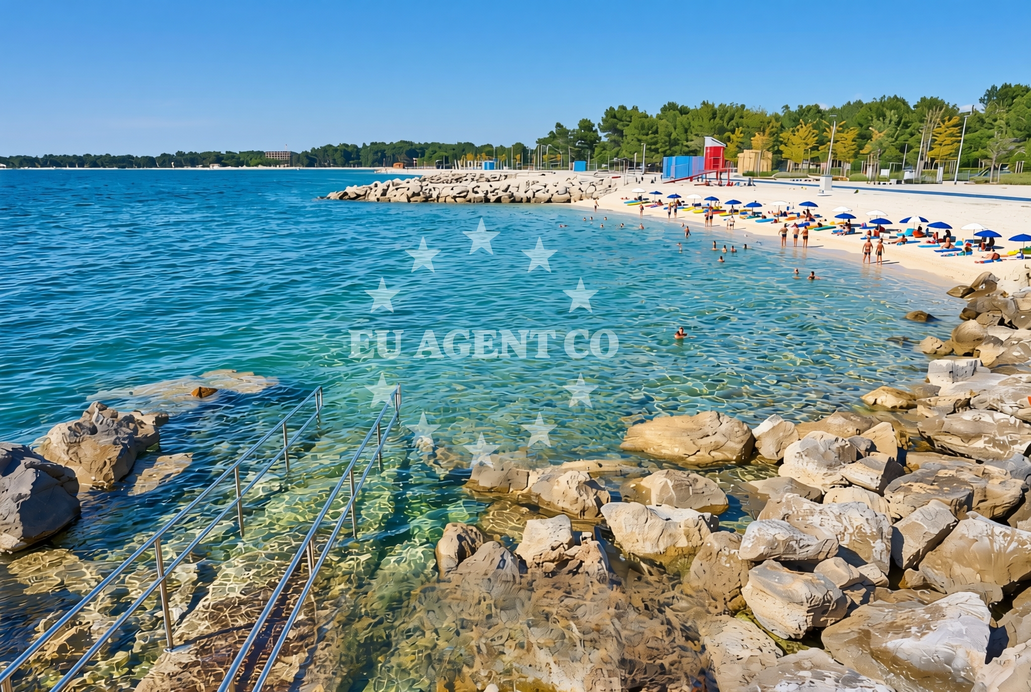 Additional view of Hidrobaza, Pula Beach in Hidrobaza