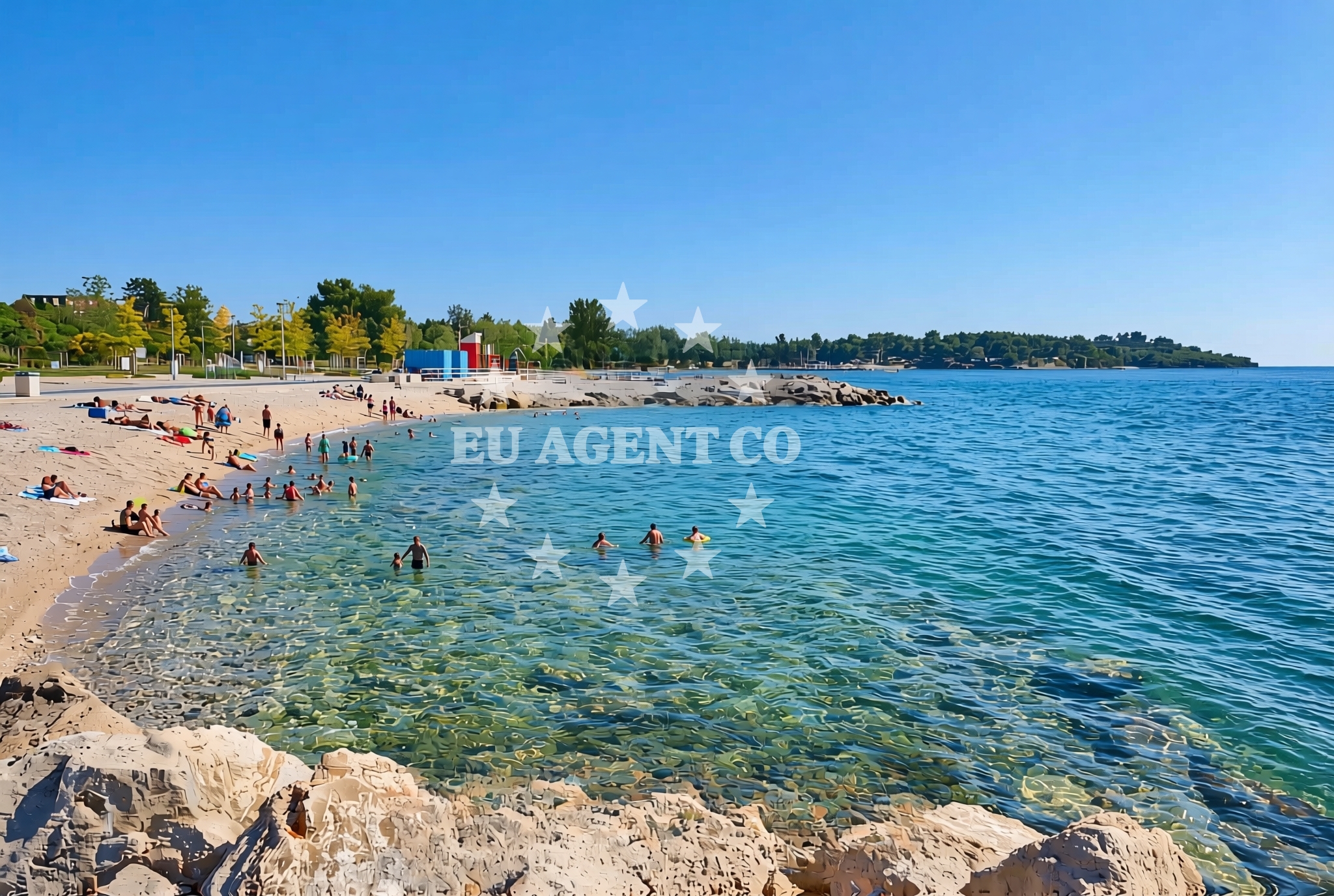 Additional view of Hidrobaza, Pula Beach in Hidrobaza