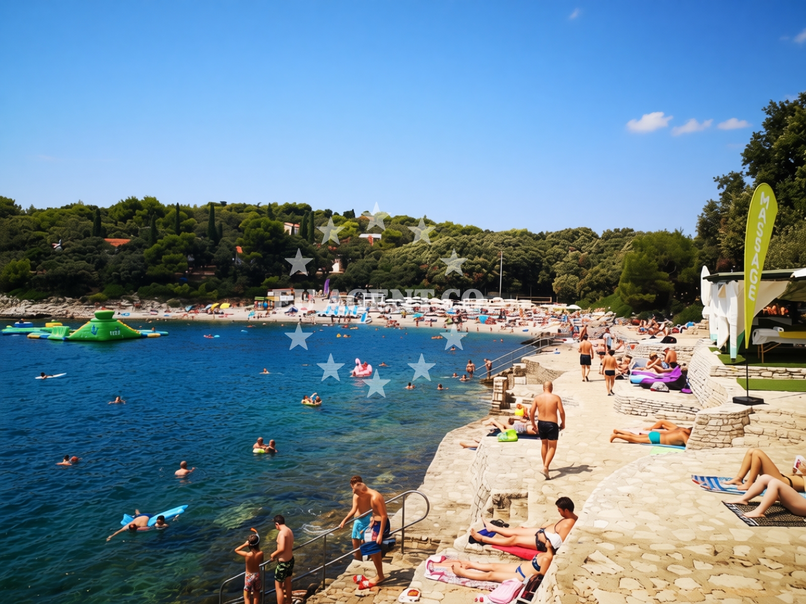 Additional view of Histria beach in Verudella 11, Pula