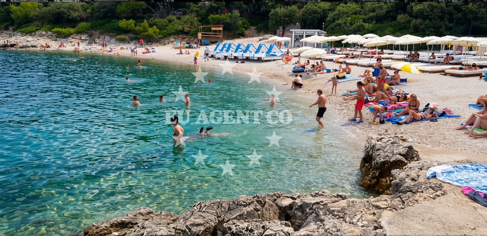 Additional view of Histria beach in Verudella 11, Pula