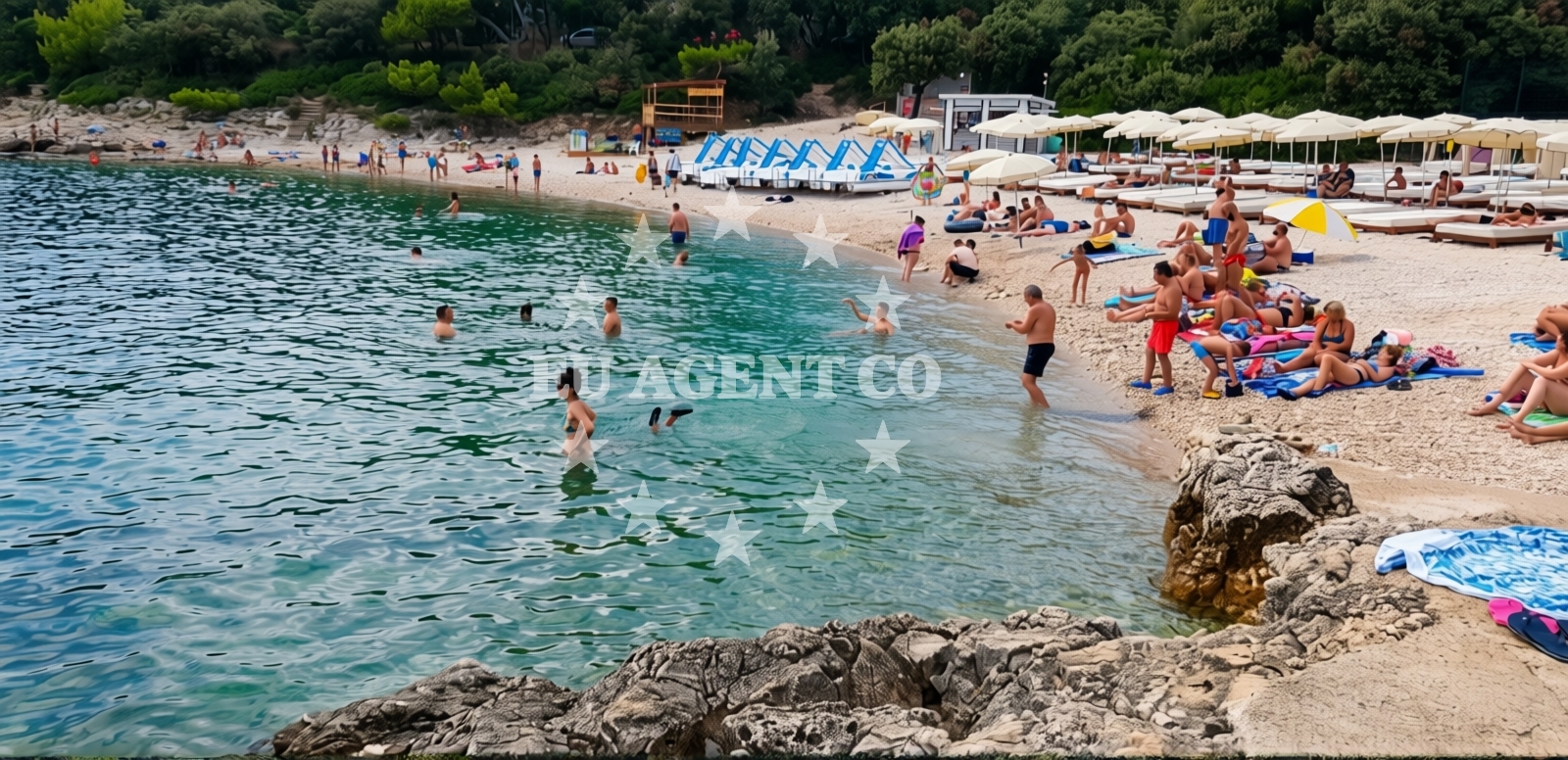 Additional view of Histria beach in Verudella 11, Pula