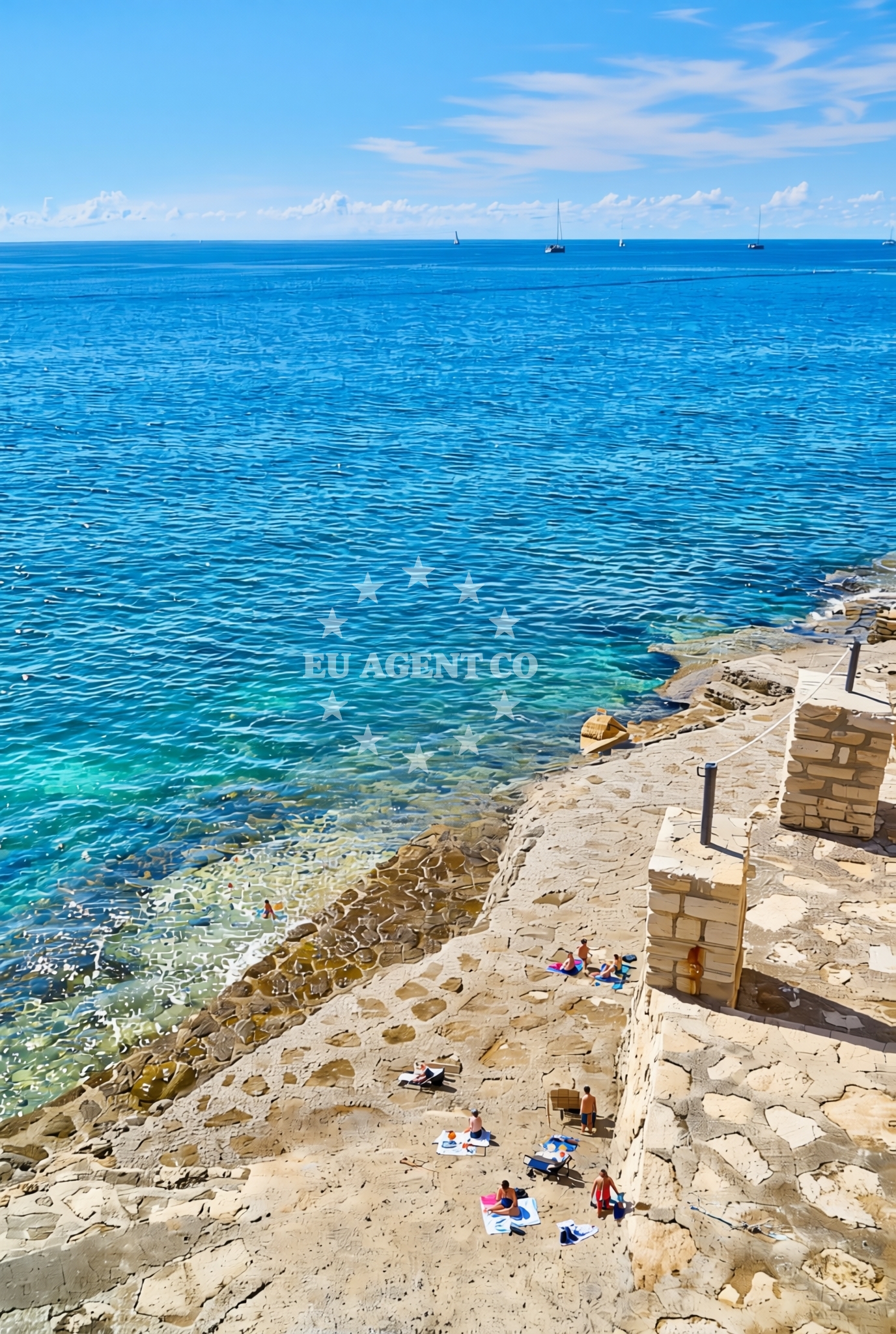 Additional view of Histria beach in Verudella 11, Pula
