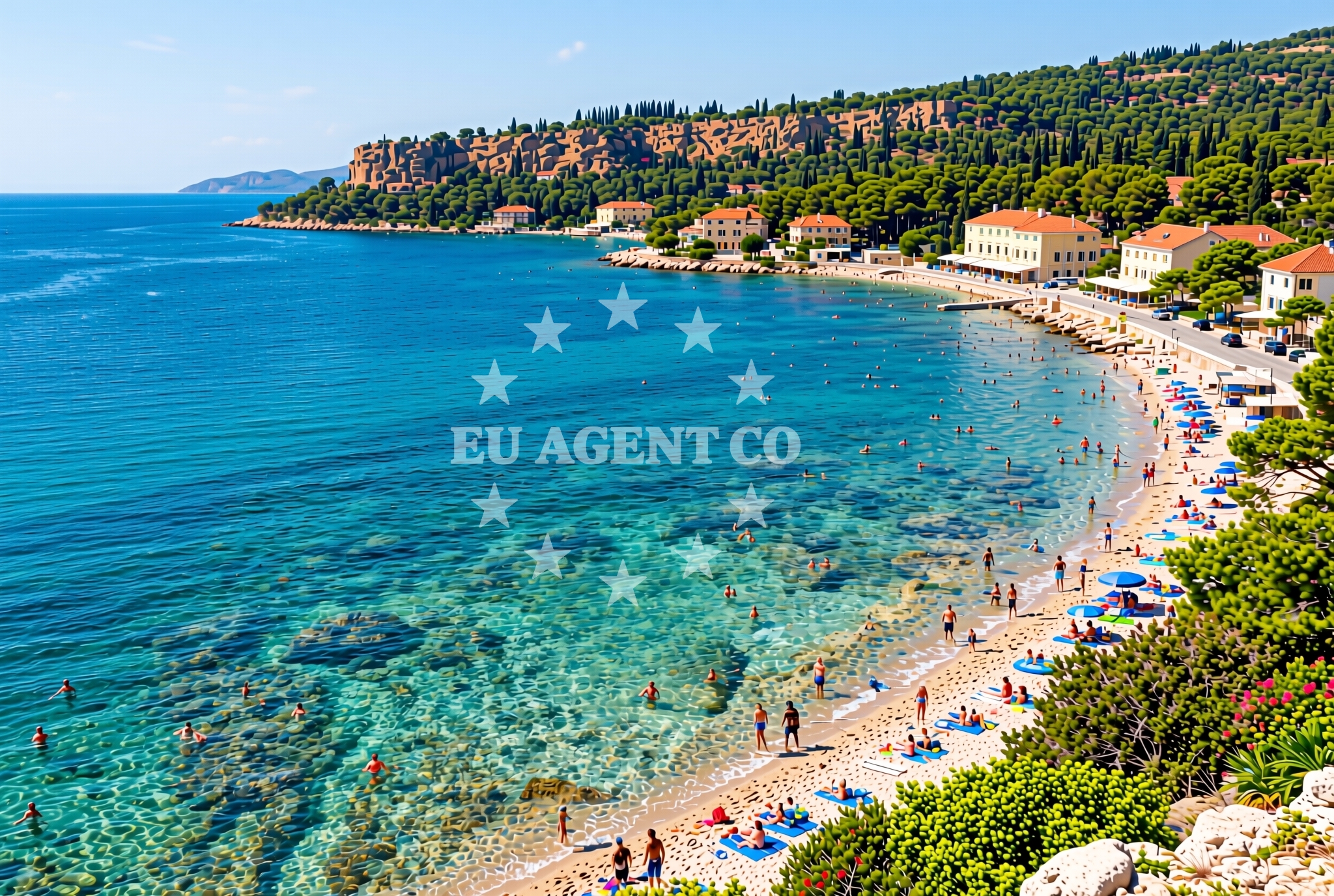 Additional view of Histria beach in Verudella 11, Pula