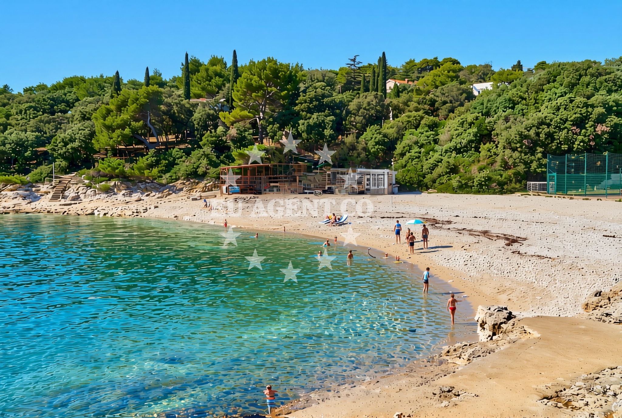 Additional view of Histria beach in Verudella 11, Pula