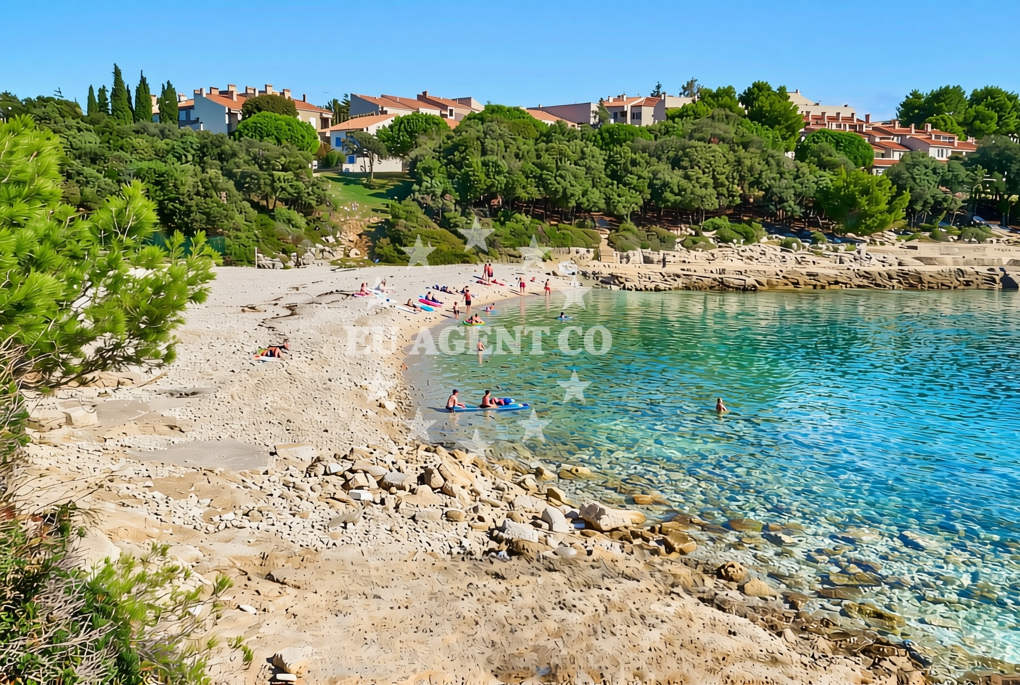 Additional view of Histria beach in Verudella 11, Pula