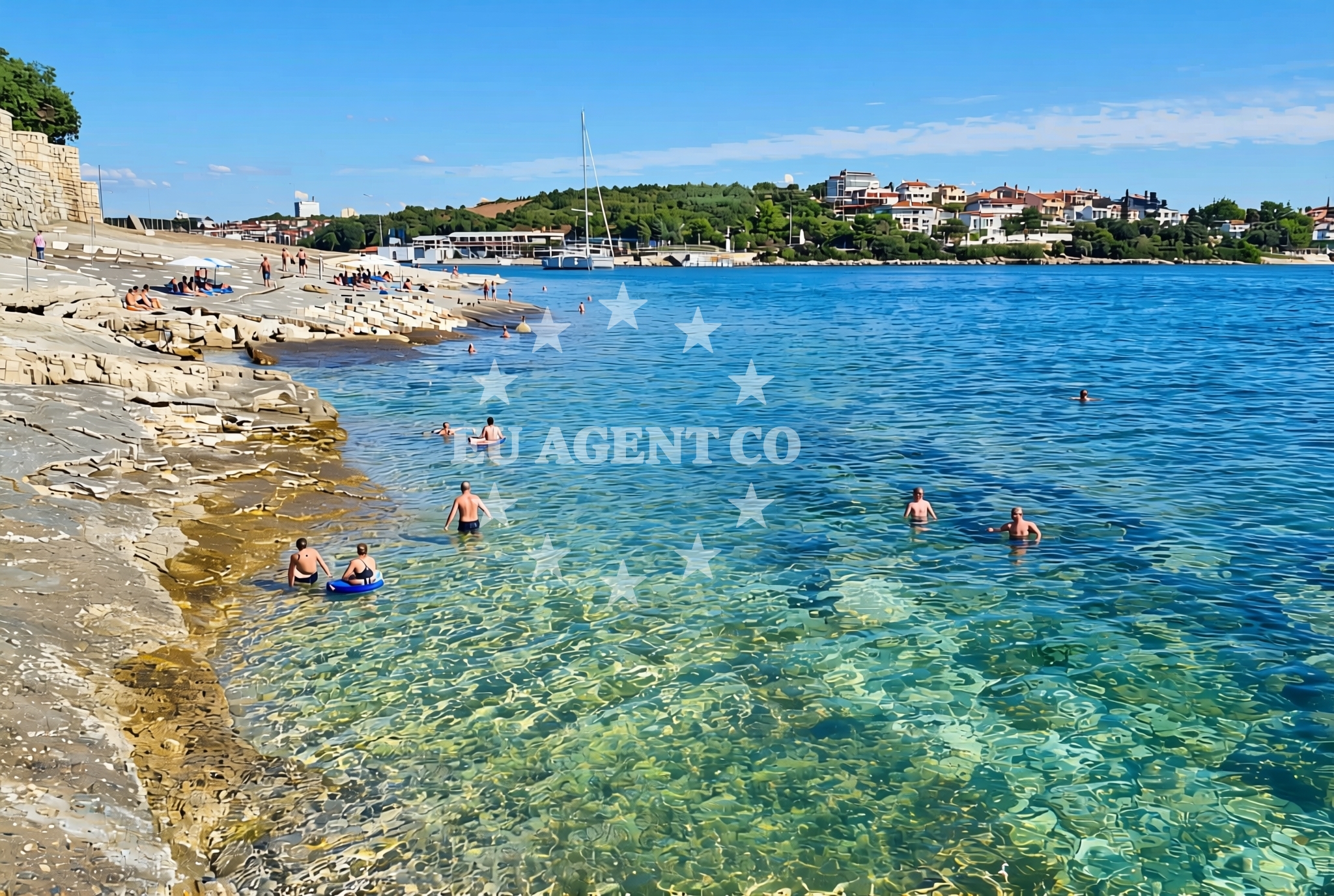 Additional view of Histria, Pula Beach in Histria