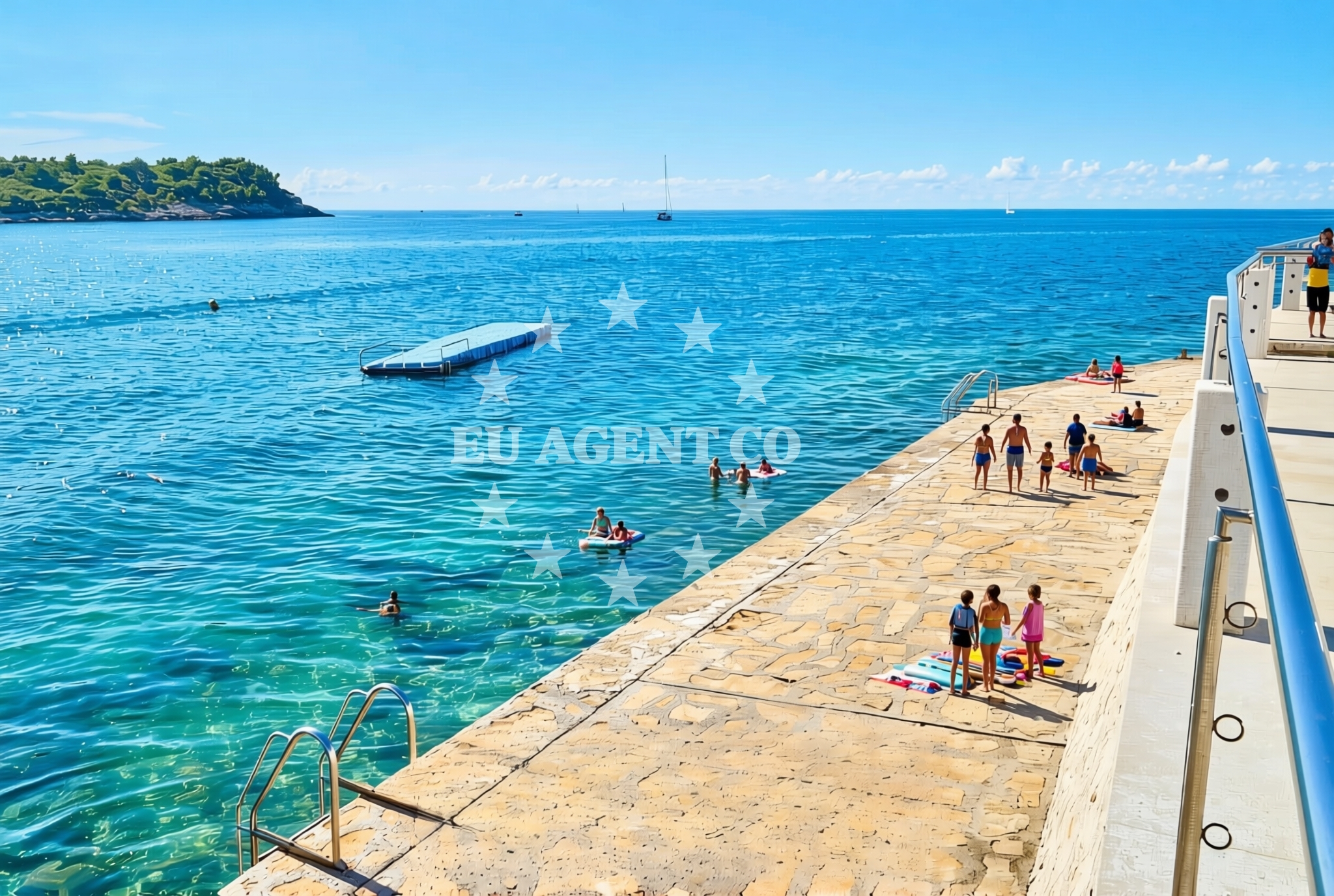 Additional view of Histria, Pula Beach in Histria