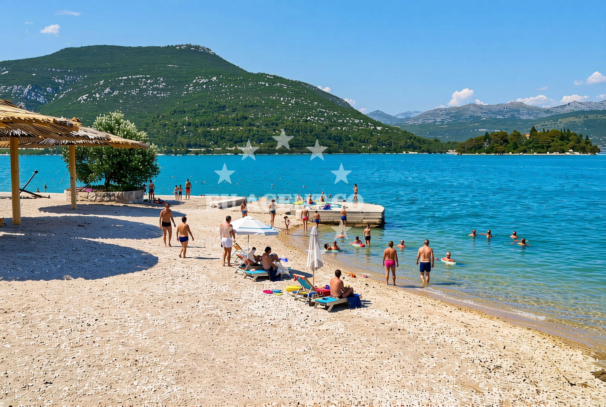 Additional view of Hodilje sredina, Hodilje Beach in Hodilje sredina