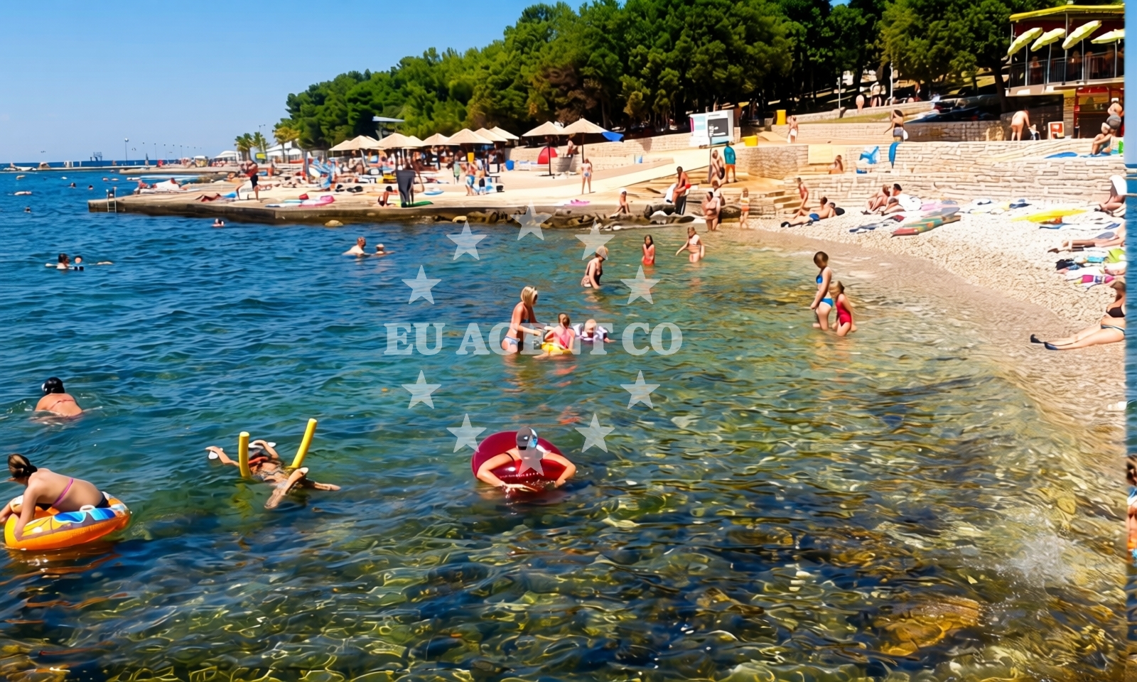 Additional view of Hotel Delfin beach in Zelena Laguna b.b 2, Poreč
