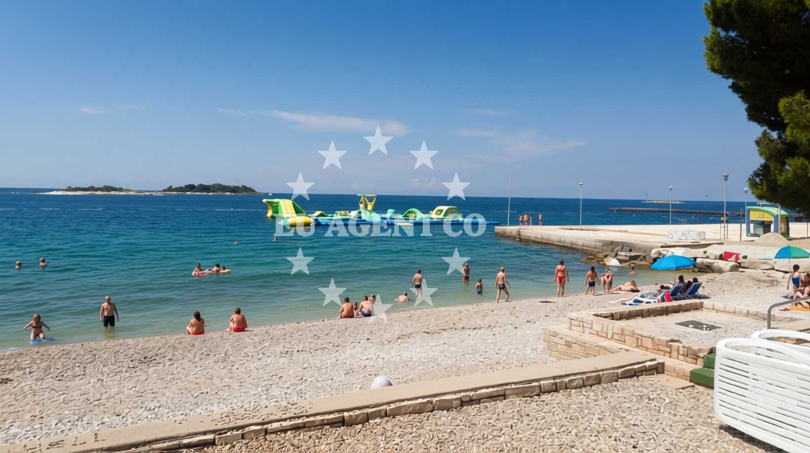Additional view of Hotel Delfin beach in Zelena Laguna b.b 2, Poreč