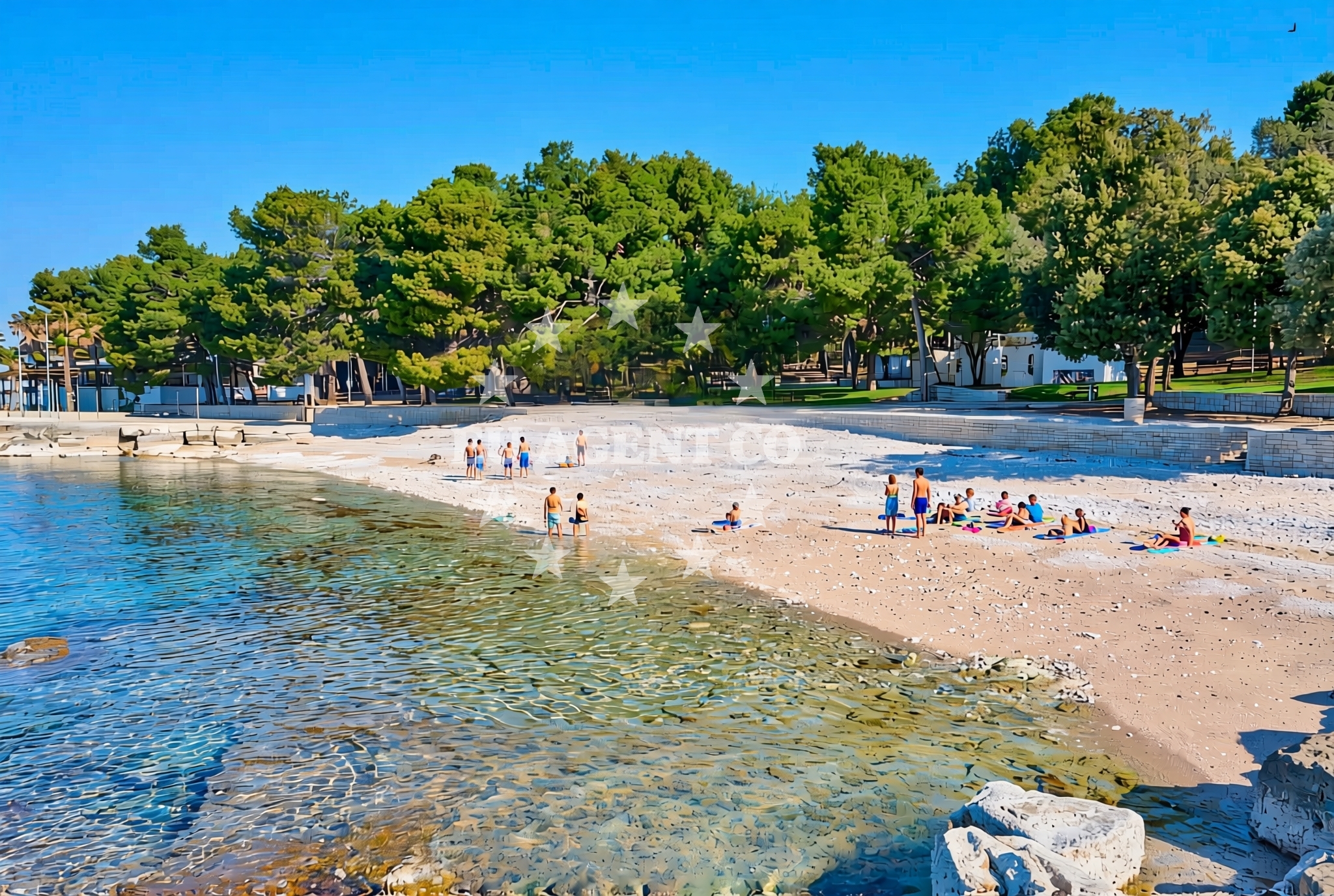 Additional view of Hotel Delfin beach in Zelena Laguna b.b 2, Poreč