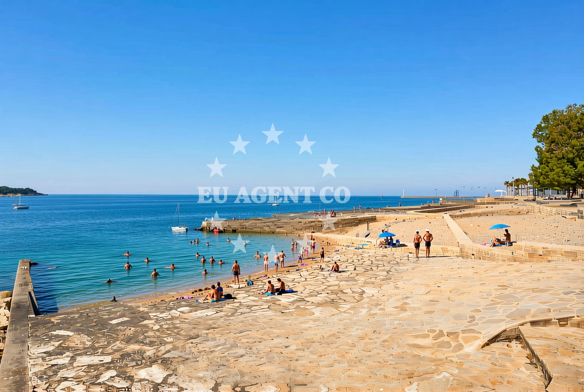 Additional view of Hotel Delfin beach in Zelena Laguna b.b 2, Poreč