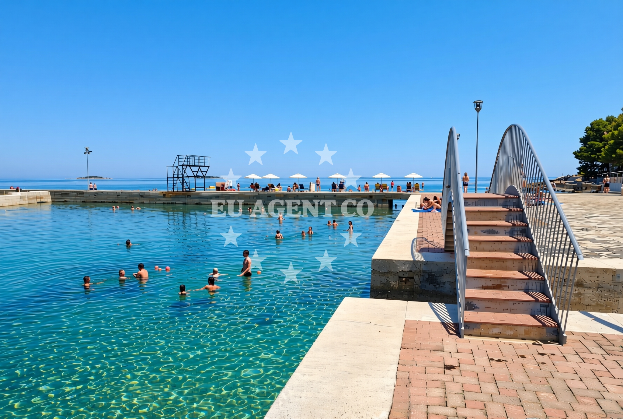 Additional view of Hotel Delfin beach in Zelena Laguna b.b 2, Poreč