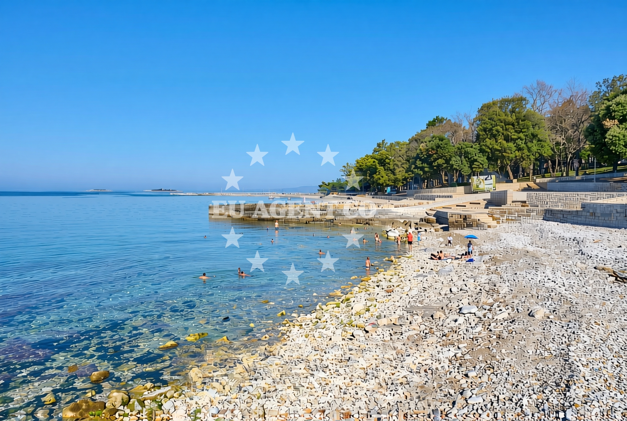 Additional view of Hotel Delfin beach in Zelena Laguna b.b 2, Poreč