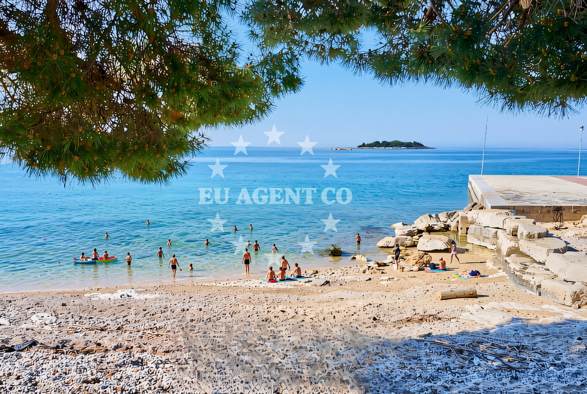 Additional view of Hotel Delfin beach in Zelena Laguna b.b 2, Poreč