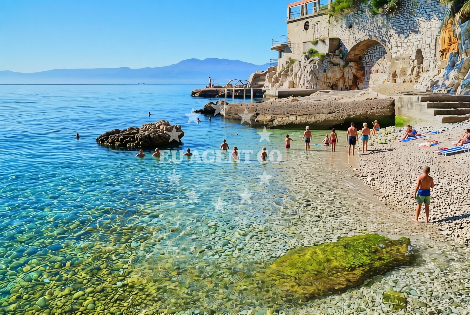 Overview of Hotel Park, Rijeka Beach in Hotel Park