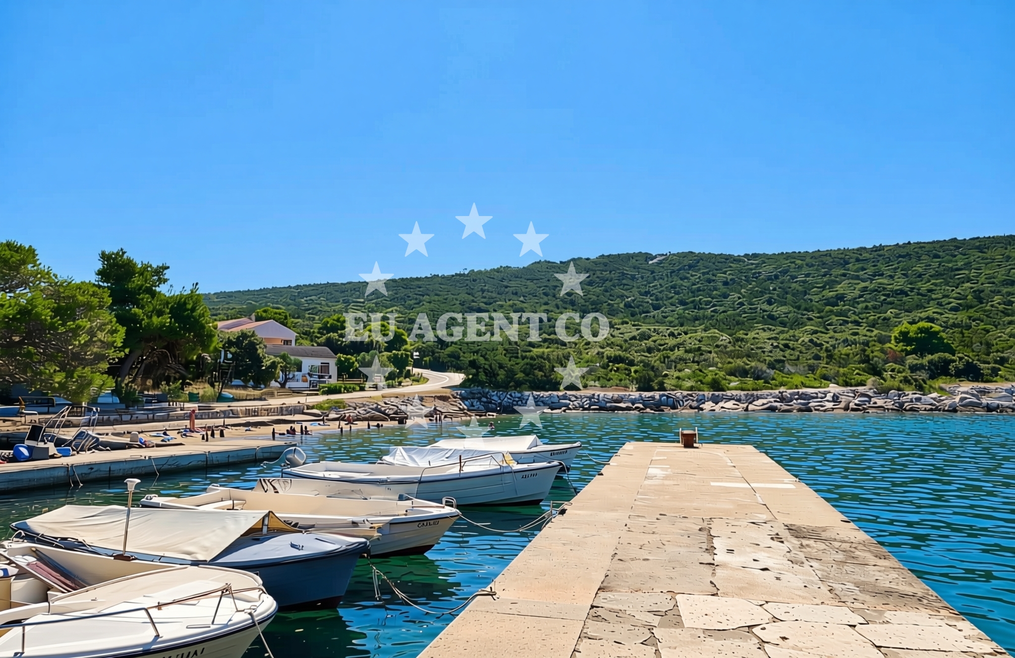 Additional view of Hrvatin, Sestrunj (Sestrunj) Beach in Hrvatin