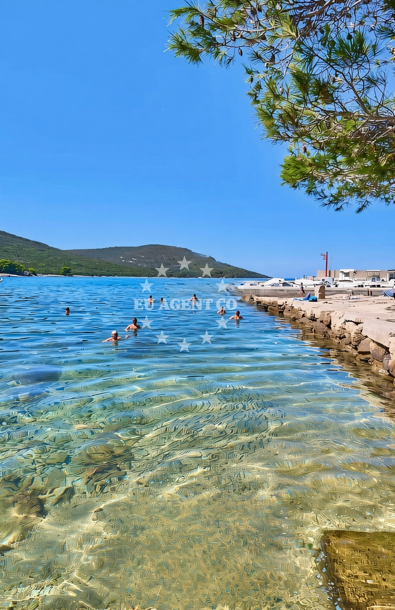 Additional view of Hrvatin, Sestrunj (Sestrunj) Beach in Hrvatin