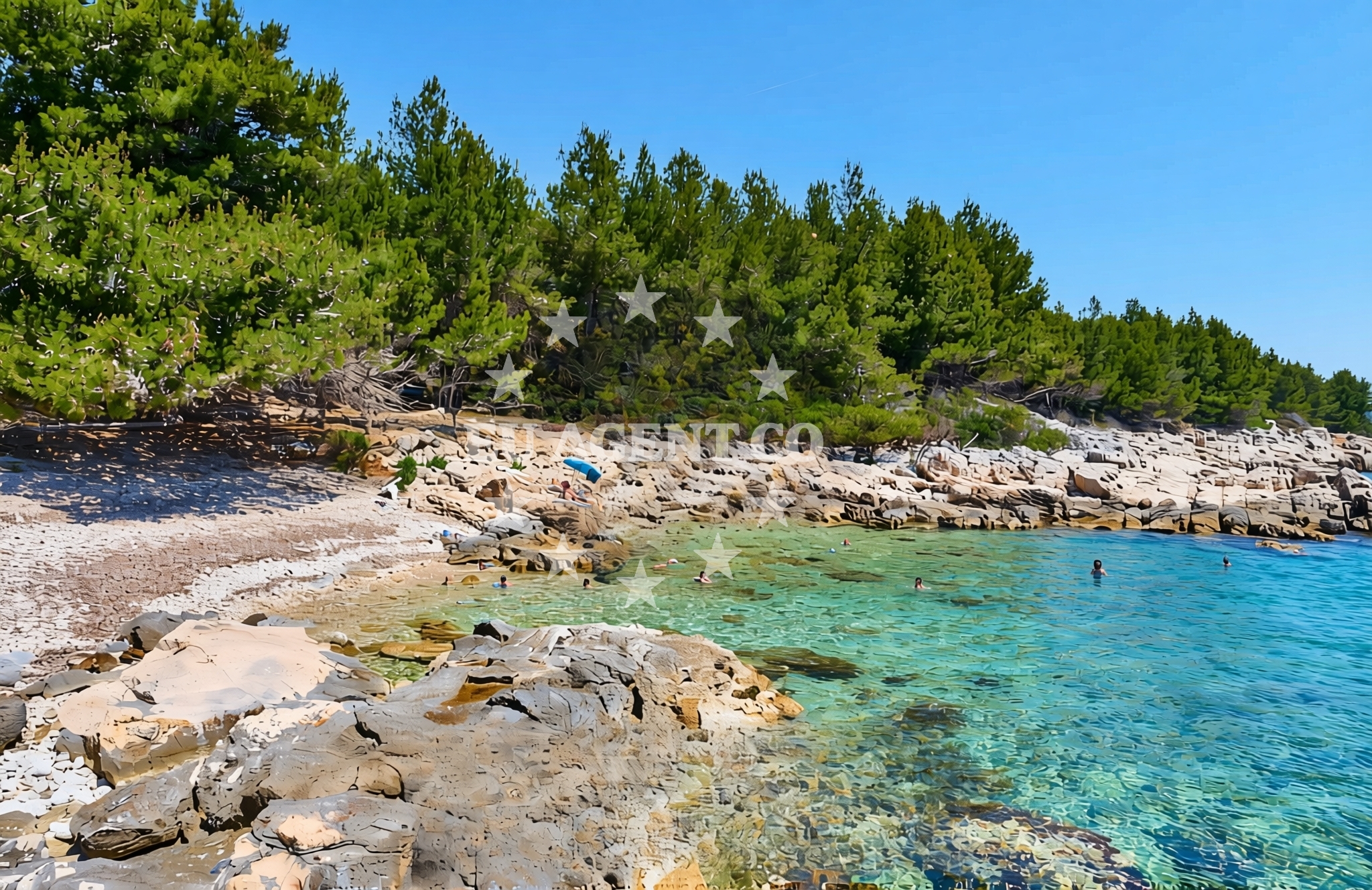 Additional view of Humac (Hvar): beaches and coves (1) in Humac (Hvar)
