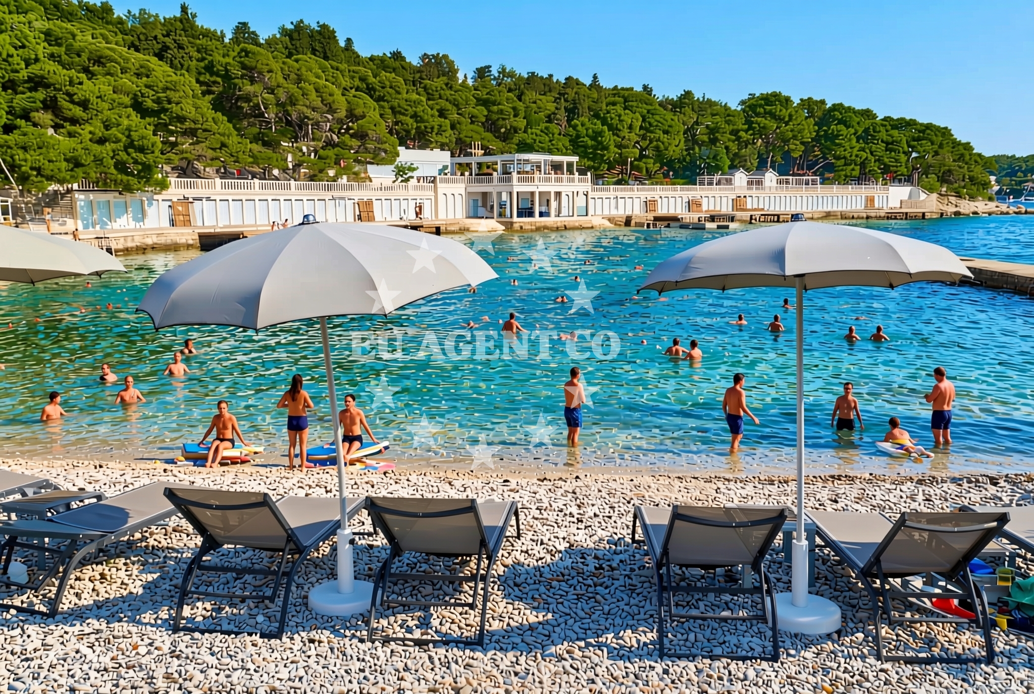 Beach facilities and surroundings at Hvar (Hvar): beaches and coves (25) in Hvar (Hvar)