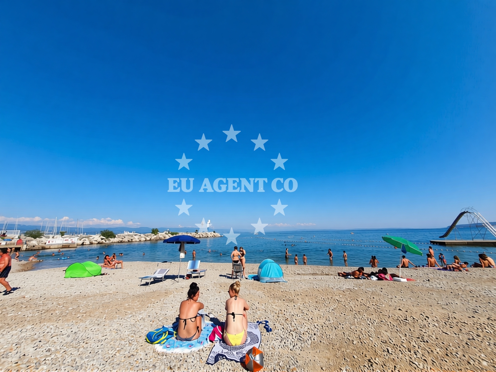 Additional view of Icici beach in 38 Poljanska cesta, Ičići
