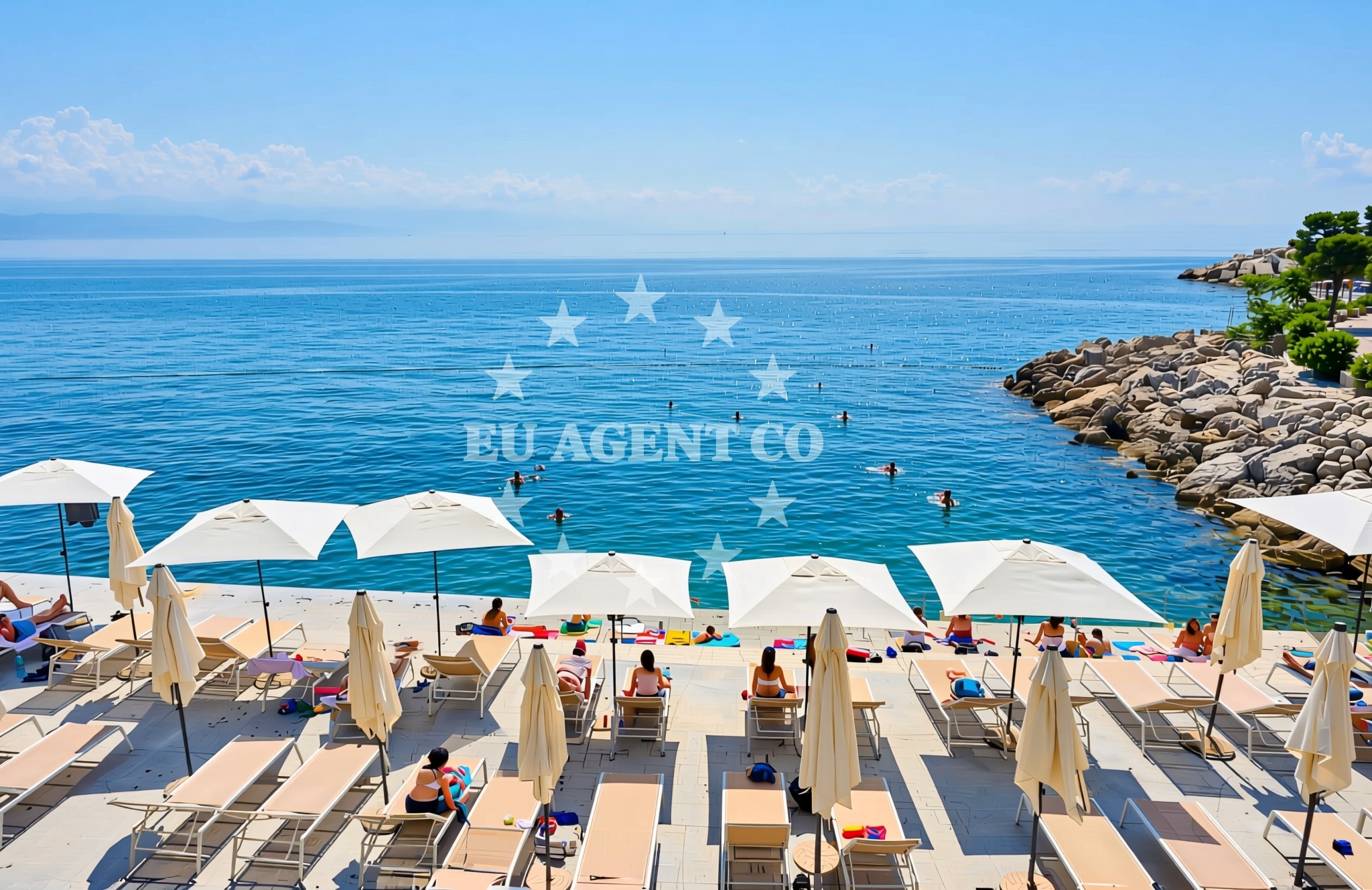 Additional view of Ičići: beaches and coves (2) in Ičići