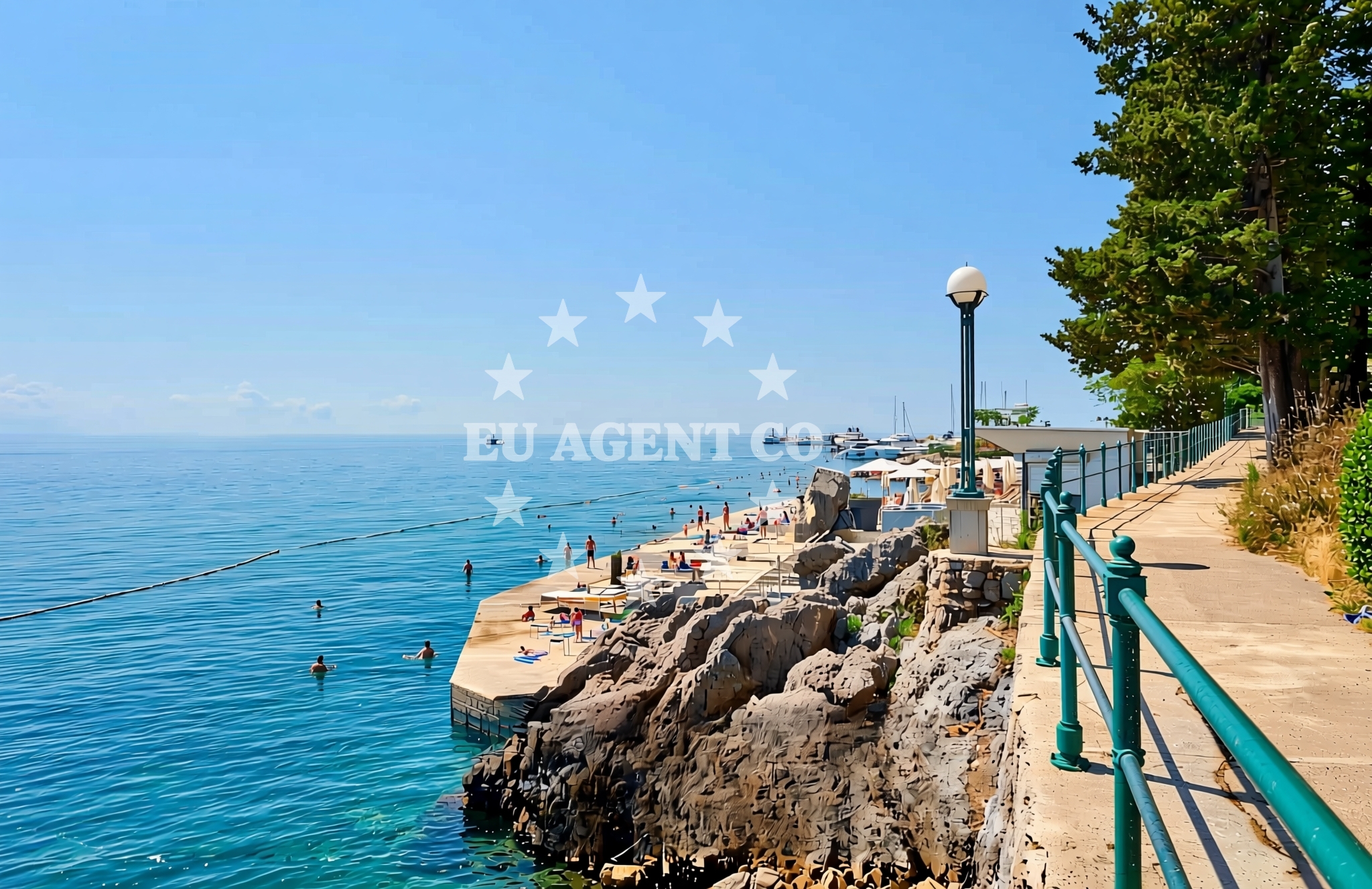 Additional view of Ičići: beaches and coves (2) in Ičići